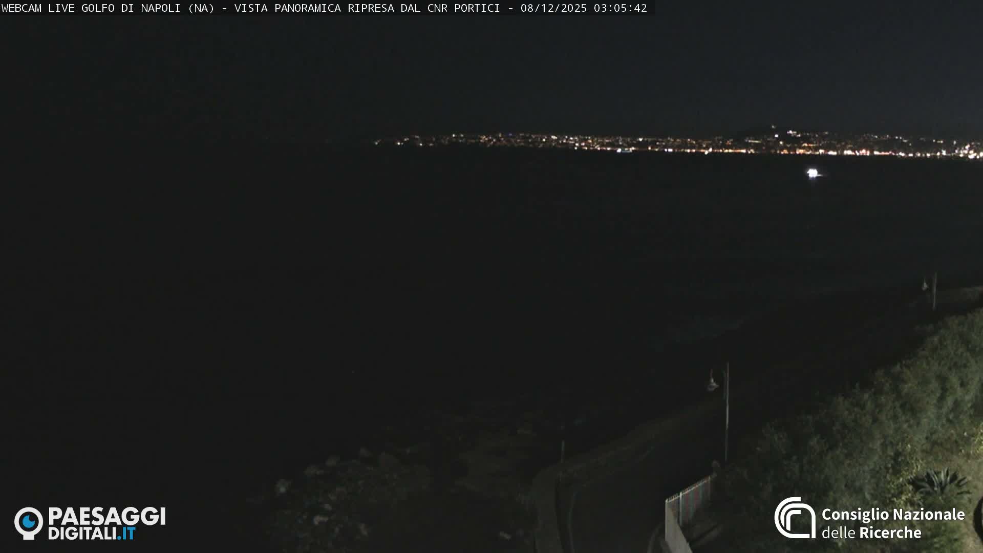 Napoli Gulf Live Cam  - Naples, Campania, Italy