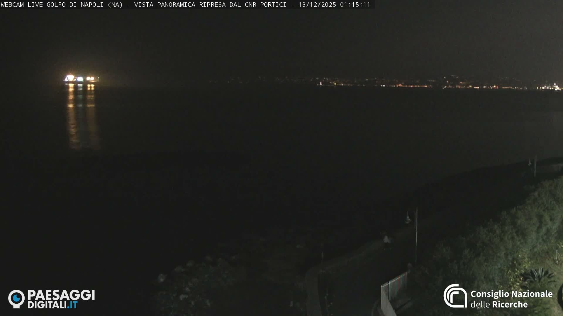 Napoli Gulf Live Cam  - Naples, Campania, Italy