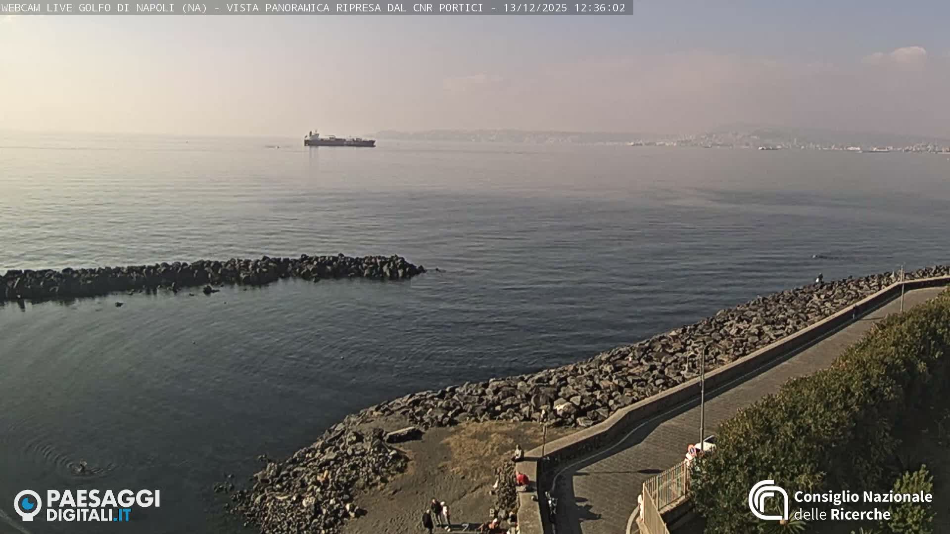 Napoli Gulf Live Cam  - Naples, Campania, Italy