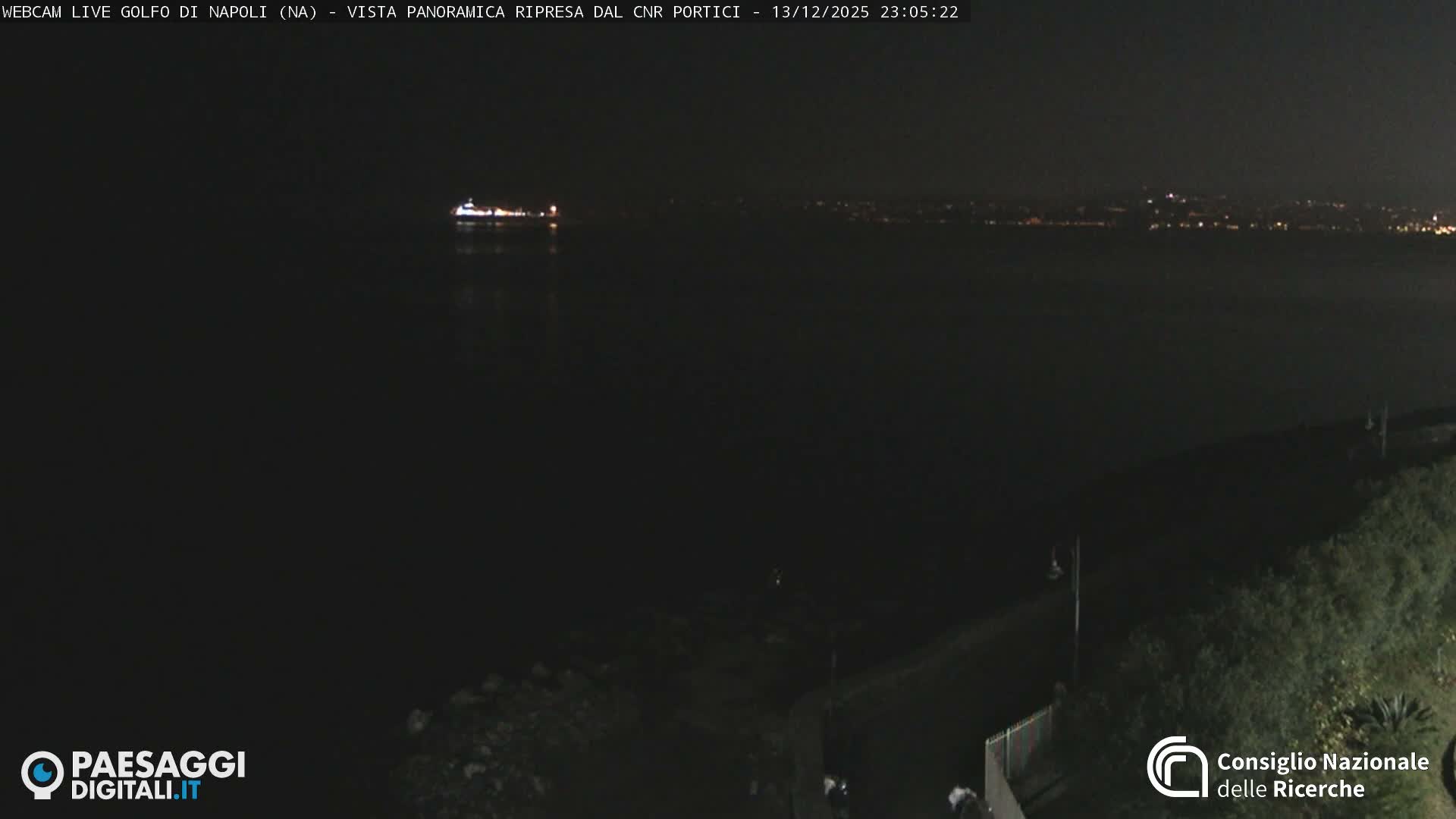 Napoli Gulf Live Cam  - Naples, Campania, Italy