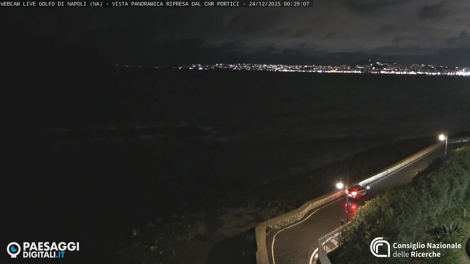 Napoli Gulf Live Cam  - Naples, Campania, Italy