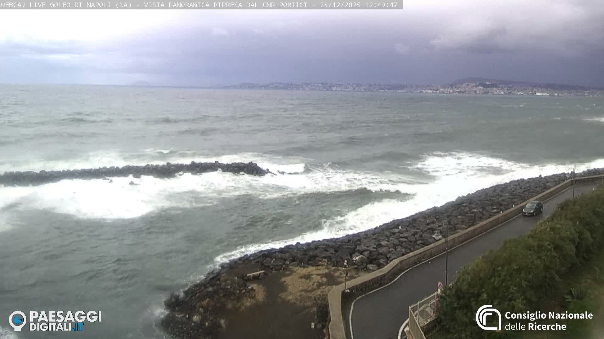 Napoli Gulf Live Cam  - Naples, Campania, Italy