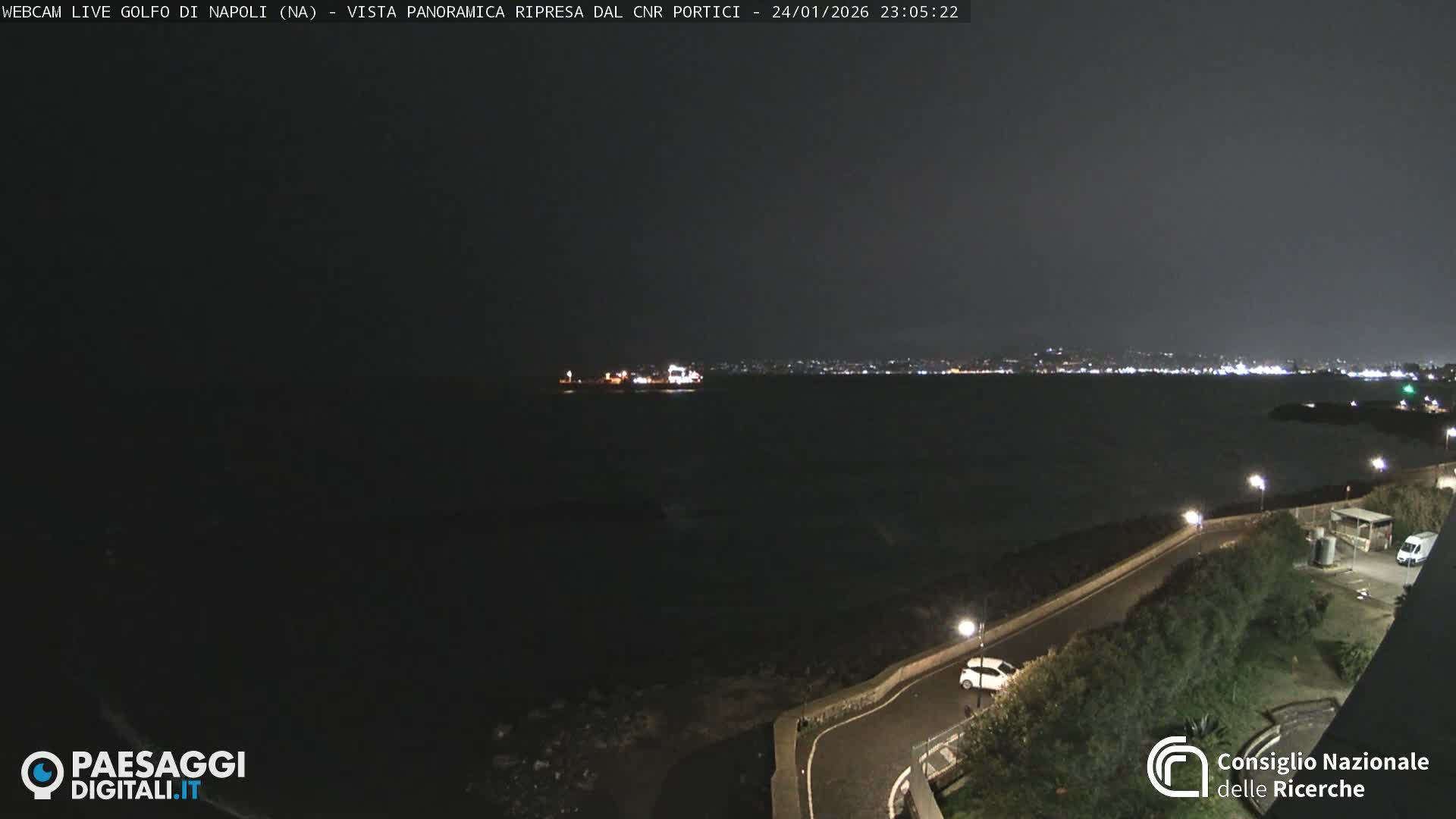 Napoli Gulf Live Cam  - Naples, Campania, Italy