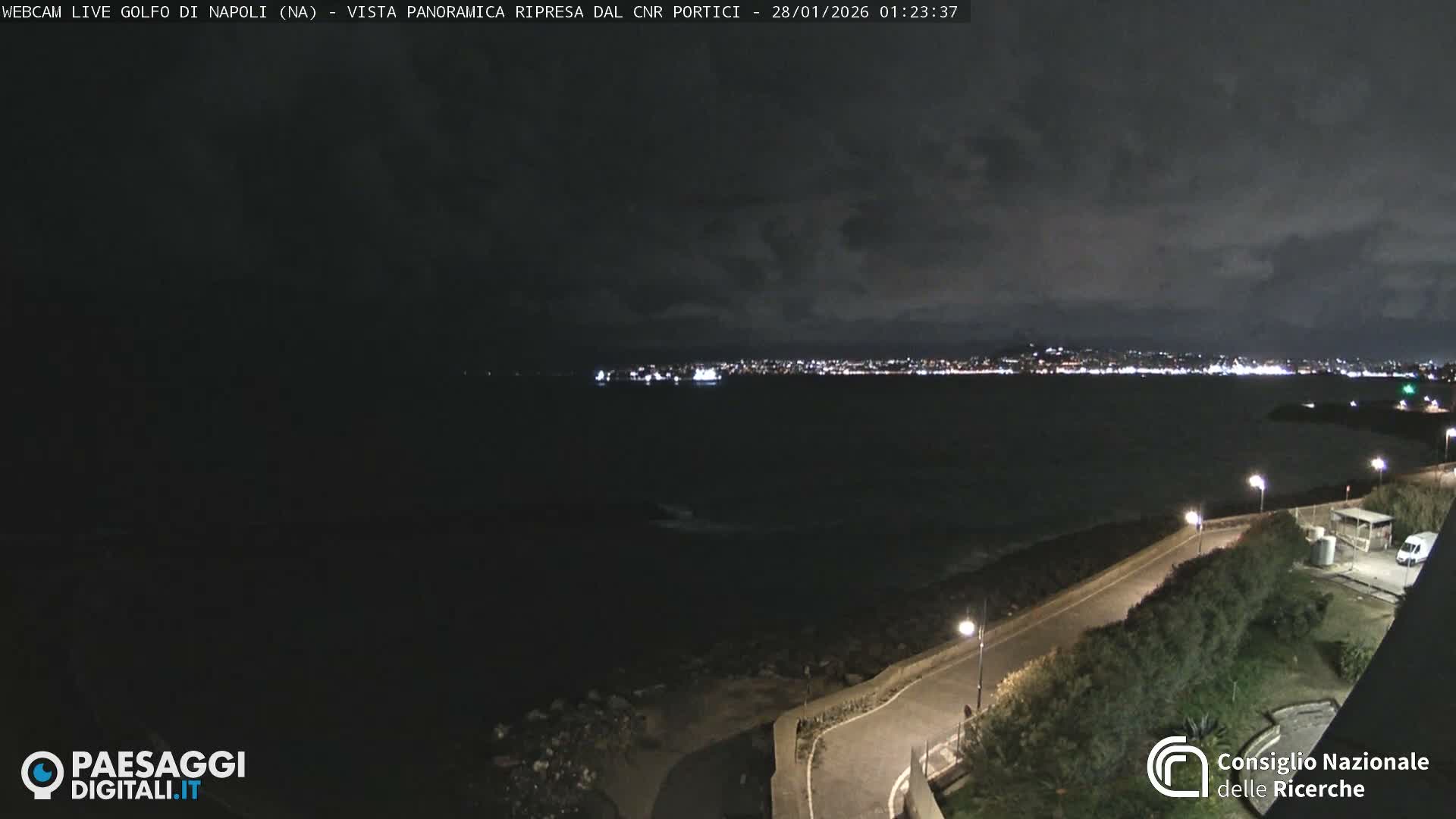 Napoli Gulf Live Cam  - Naples, Campania, Italy