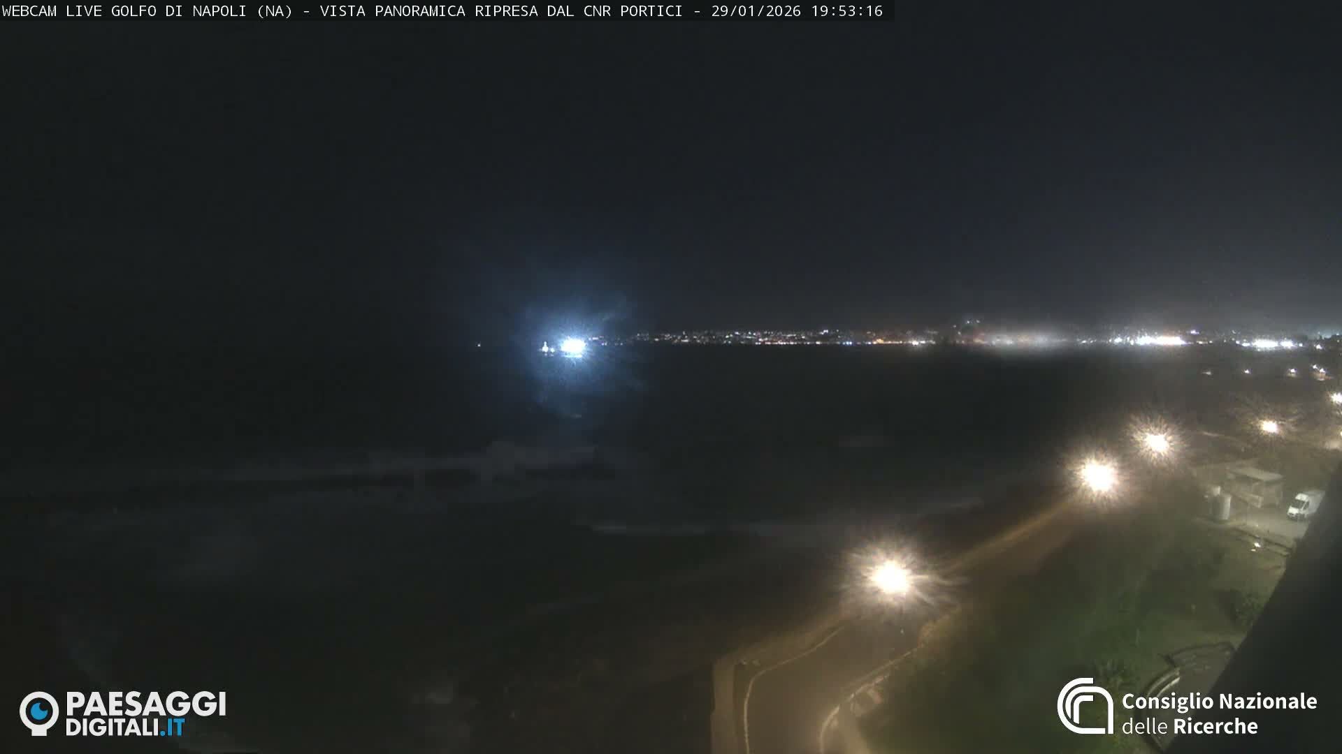 Napoli Gulf Live Cam  - Naples, Campania, Italy