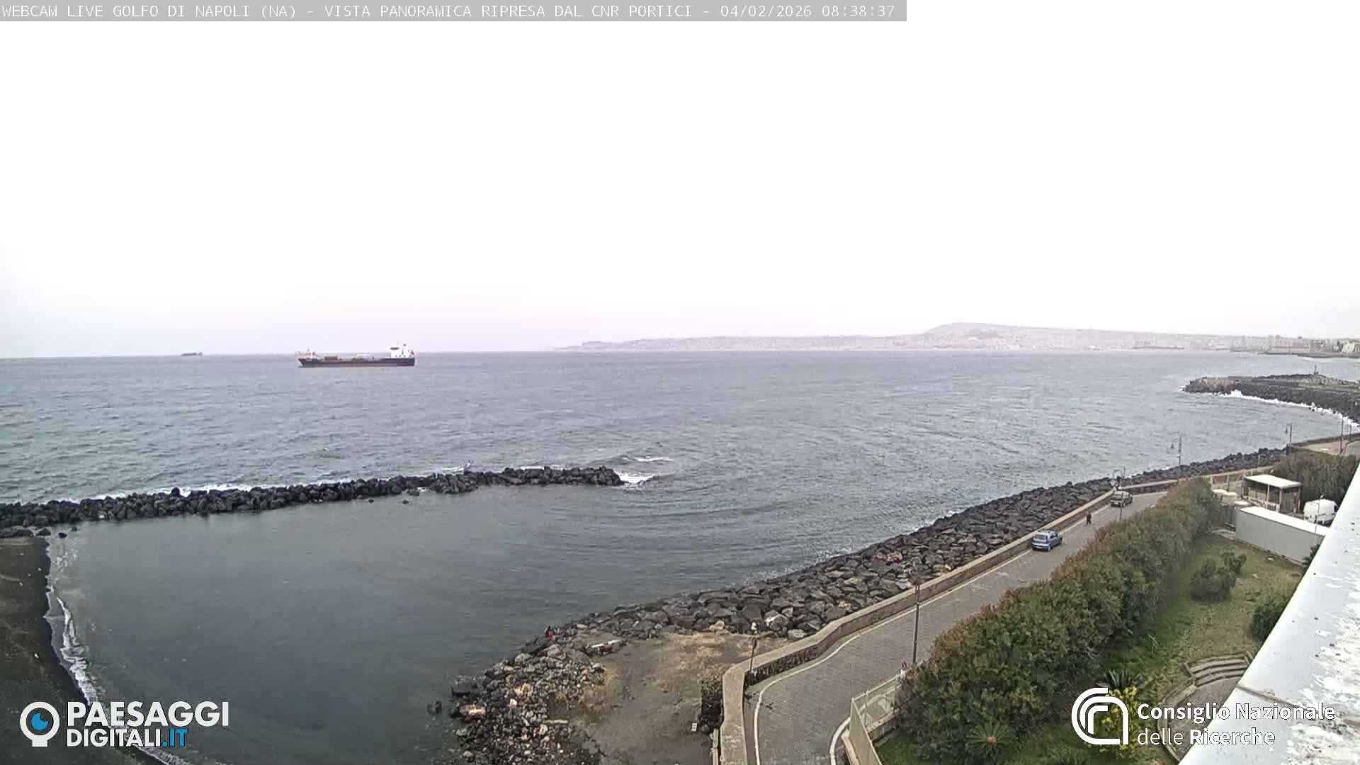 Napoli Gulf Live Cam  - Naples, Campania, Italy