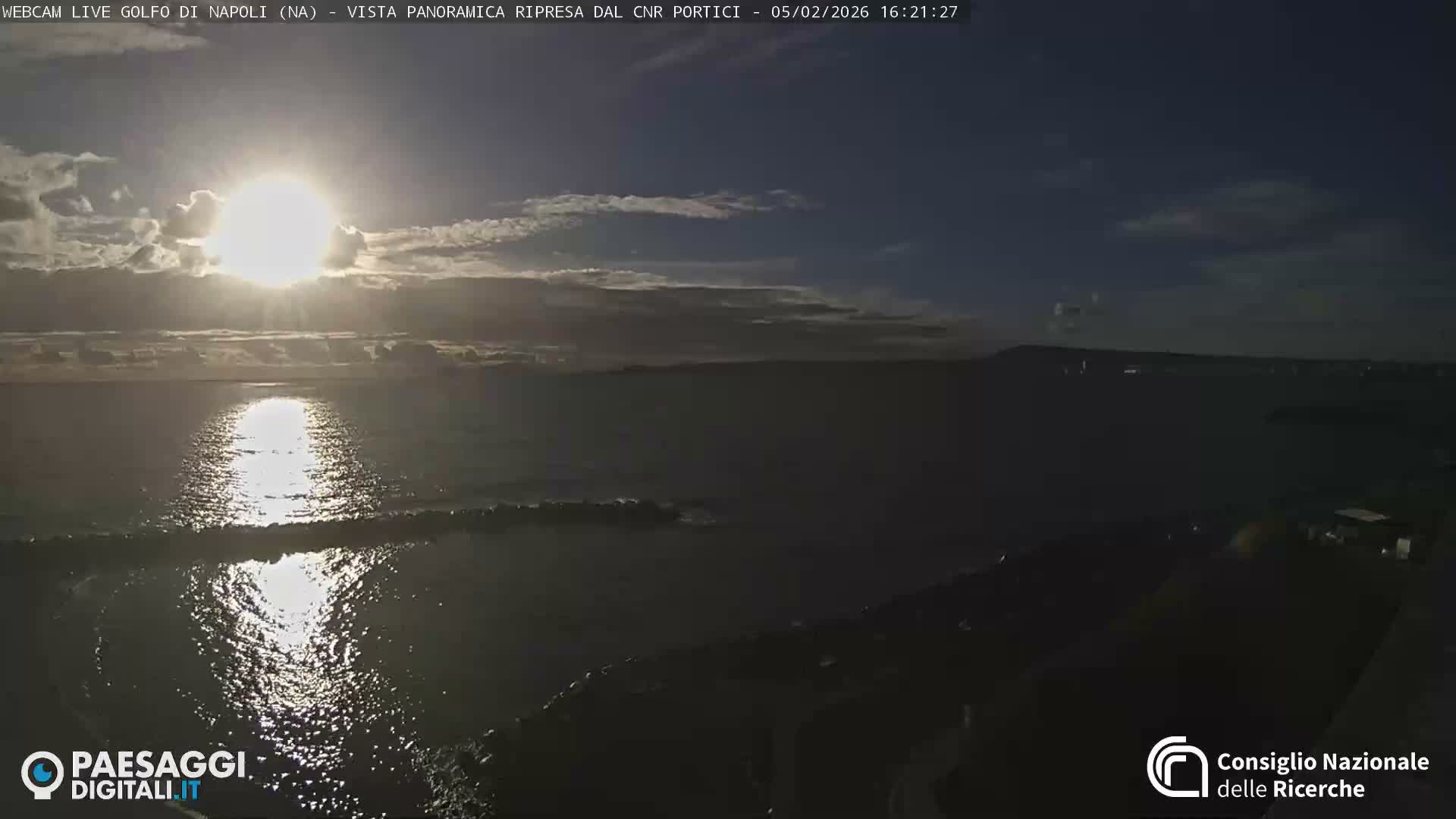 Napoli Gulf Live Cam  - Naples, Campania, Italy
