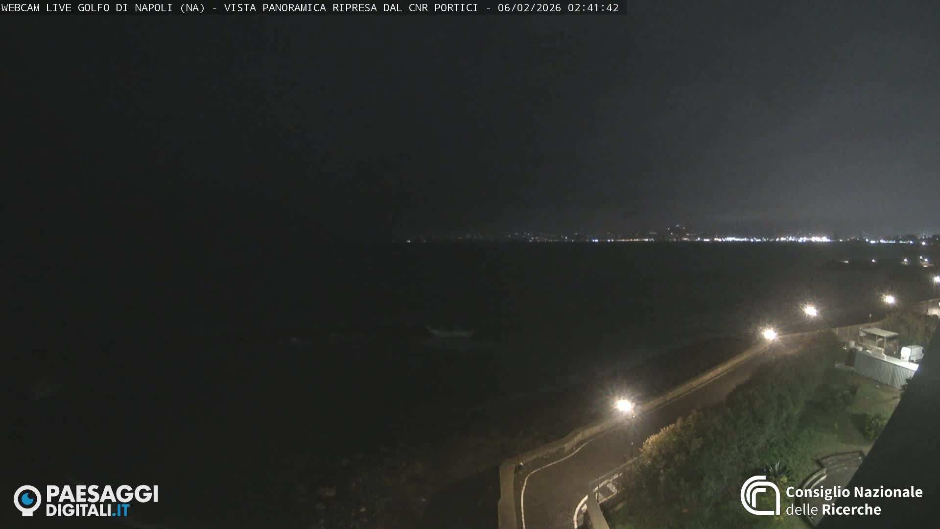 Napoli Gulf Live Cam  - Naples, Campania, Italy