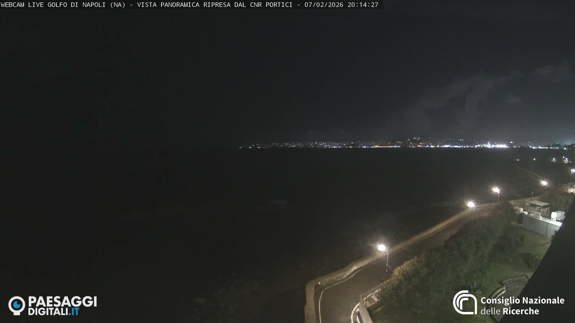 Napoli Gulf Live Cam  - Naples, Campania, Italy