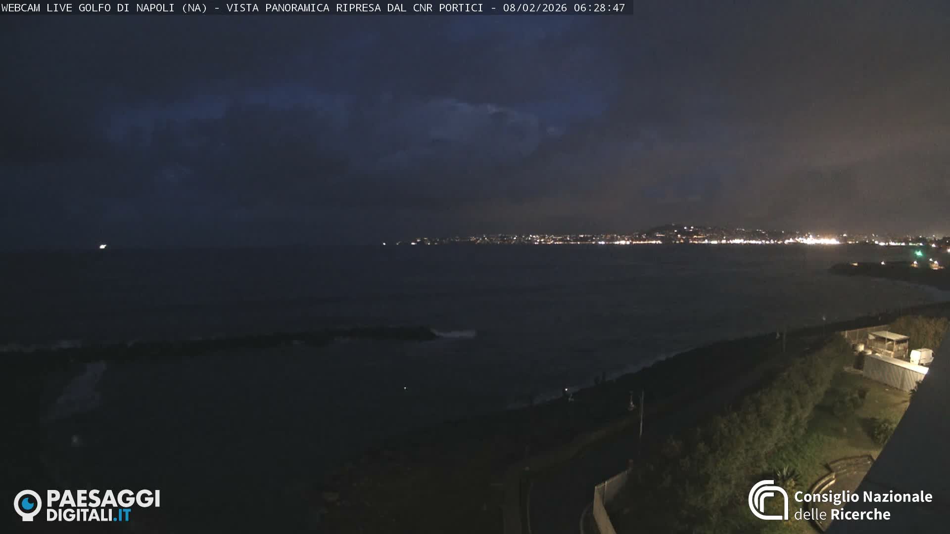 Napoli Gulf Live Cam  - Naples, Campania, Italy