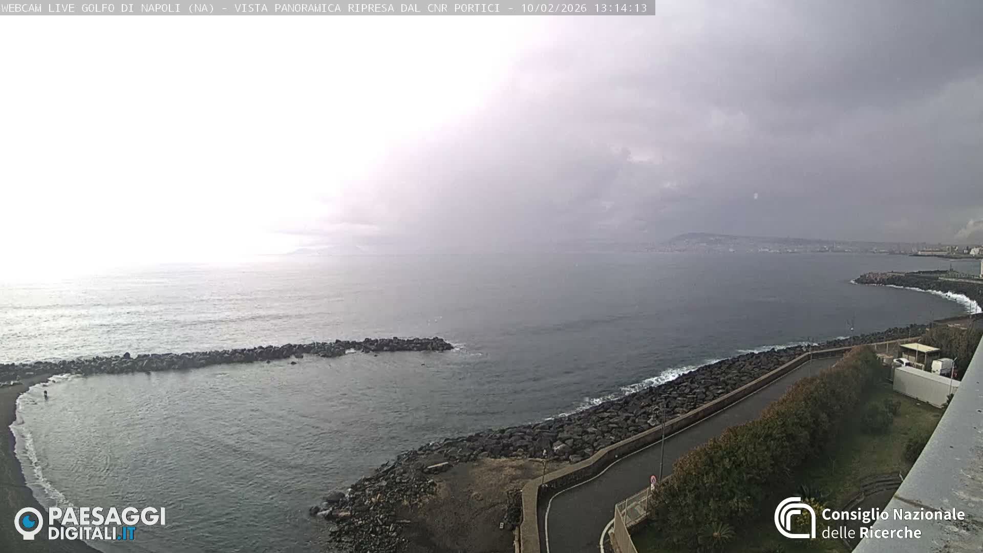 Napoli Gulf Live Cam  - Naples, Campania, Italy