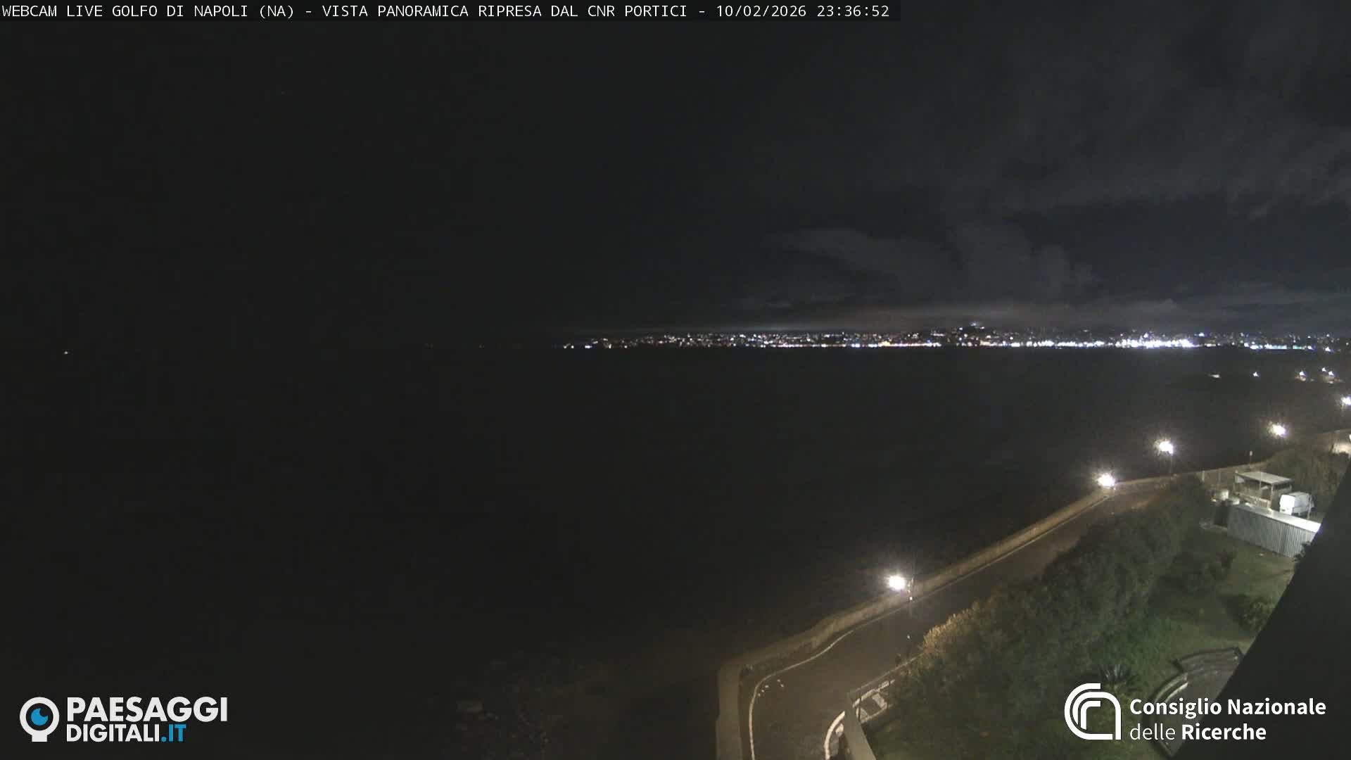 Napoli Gulf Live Cam  - Naples, Campania, Italy