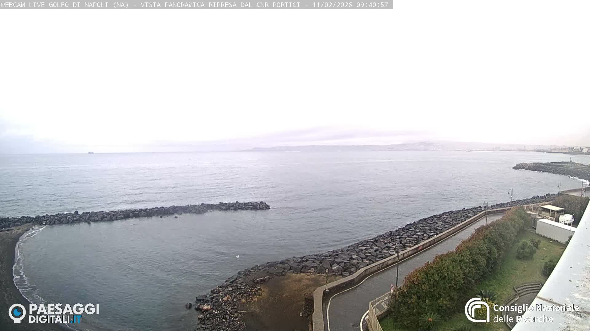 Napoli Gulf Live Cam  - Naples, Campania, Italy