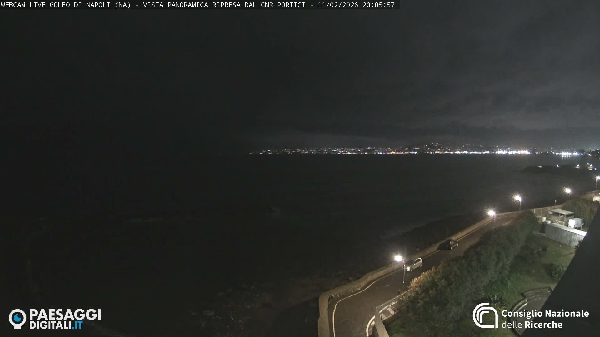 Napoli Gulf Live Cam  - Naples, Campania, Italy