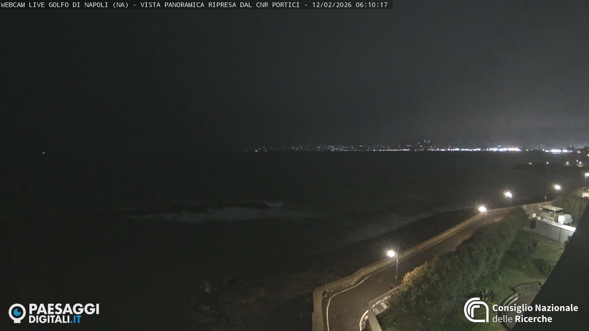 Napoli Gulf Live Cam  - Naples, Campania, Italy