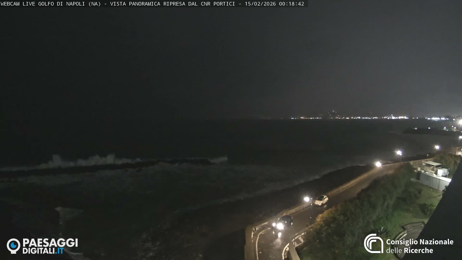 Napoli Gulf Live Cam  - Naples, Campania, Italy