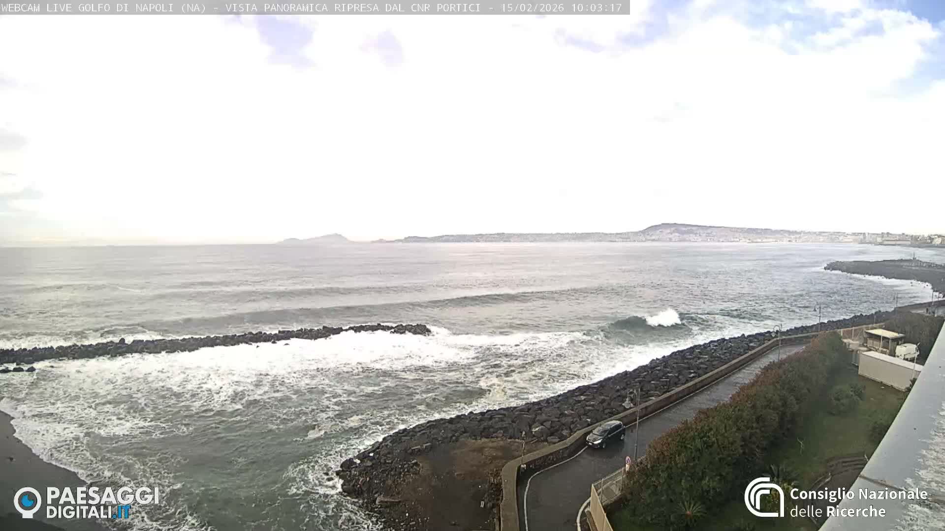 Napoli Gulf Live Cam  - Naples, Campania, Italy