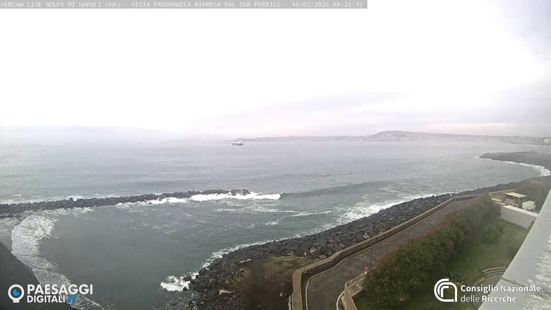 Napoli Gulf Live Cam  - Naples, Campania, Italy