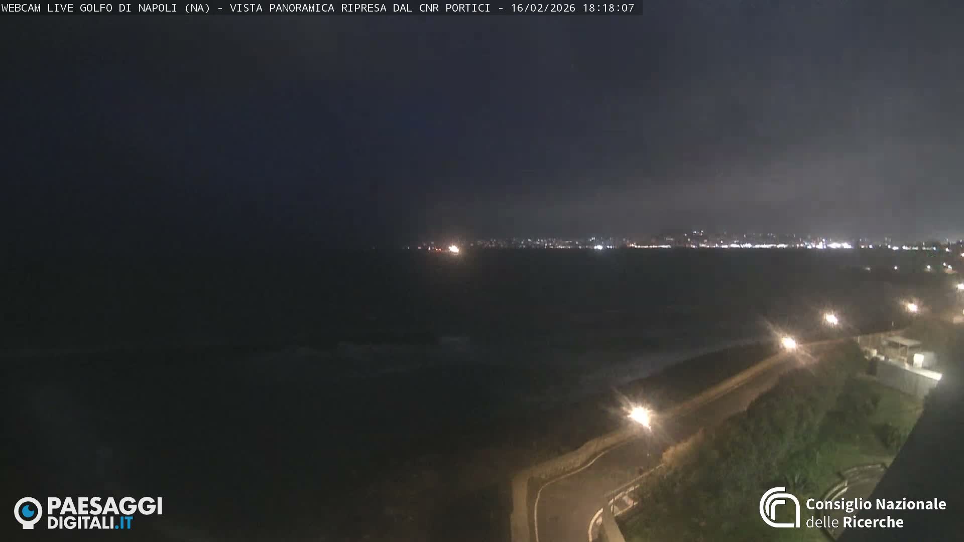 Napoli Gulf Live Cam  - Naples, Campania, Italy