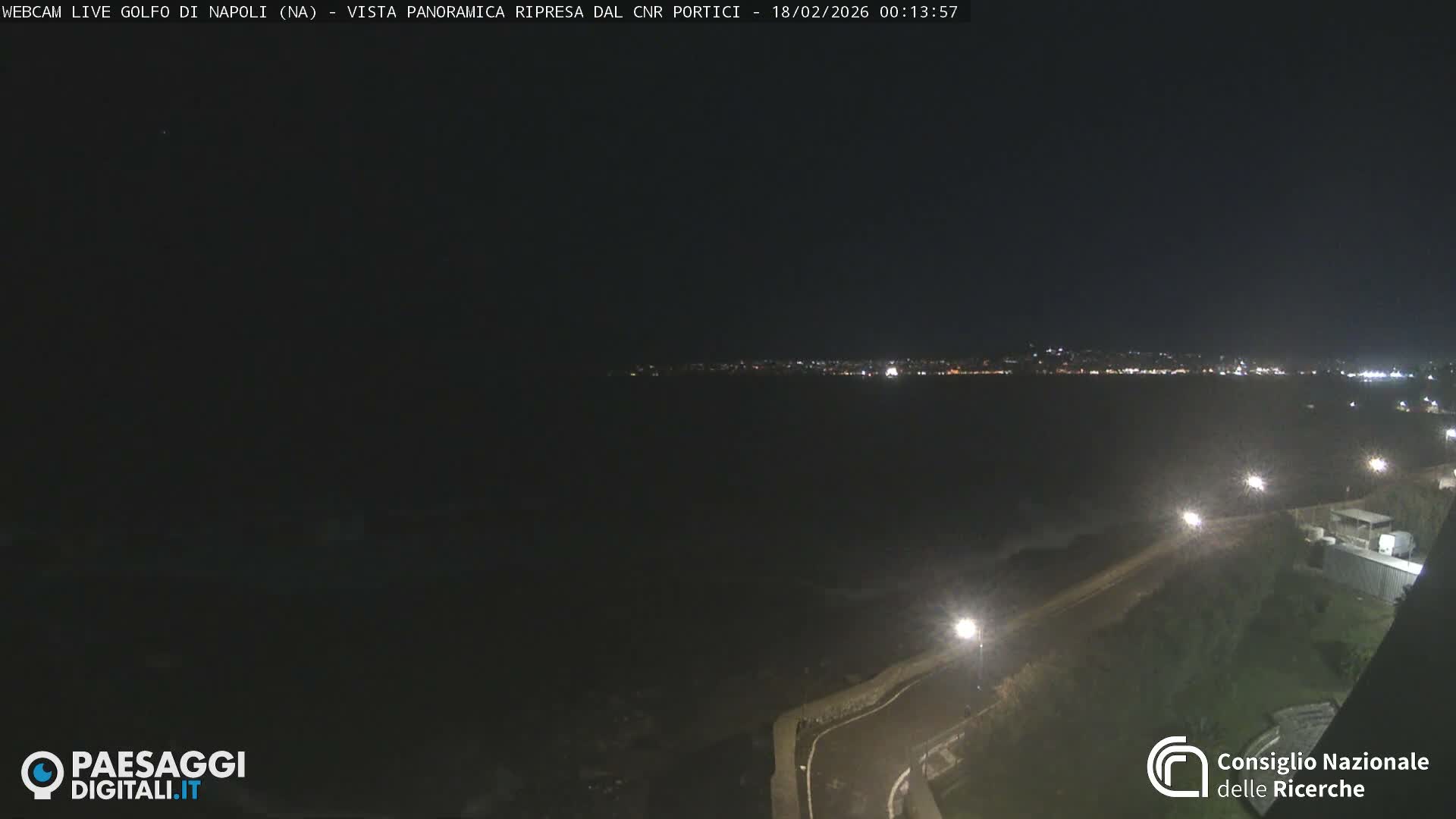 Napoli Gulf Live Cam  - Naples, Campania, Italy