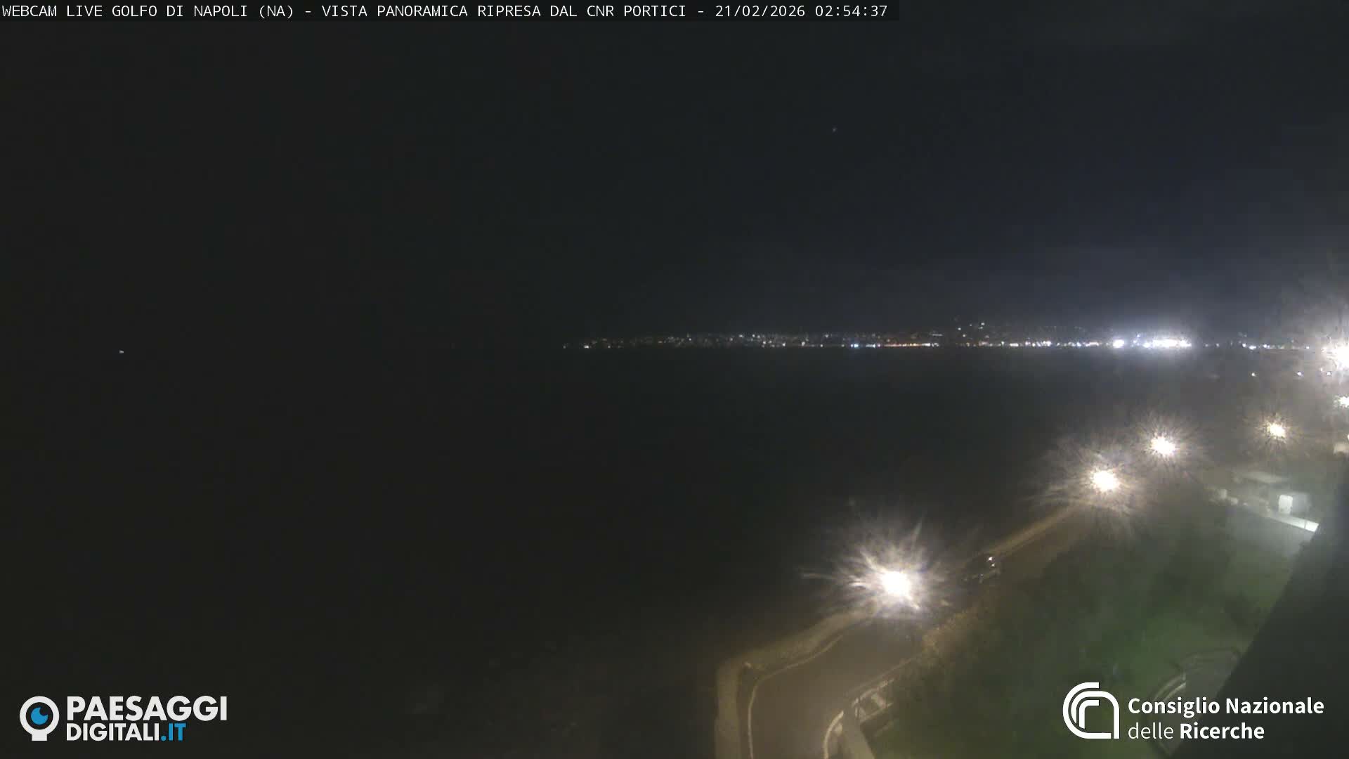 Napoli Gulf Live Cam  - Naples, Campania, Italy