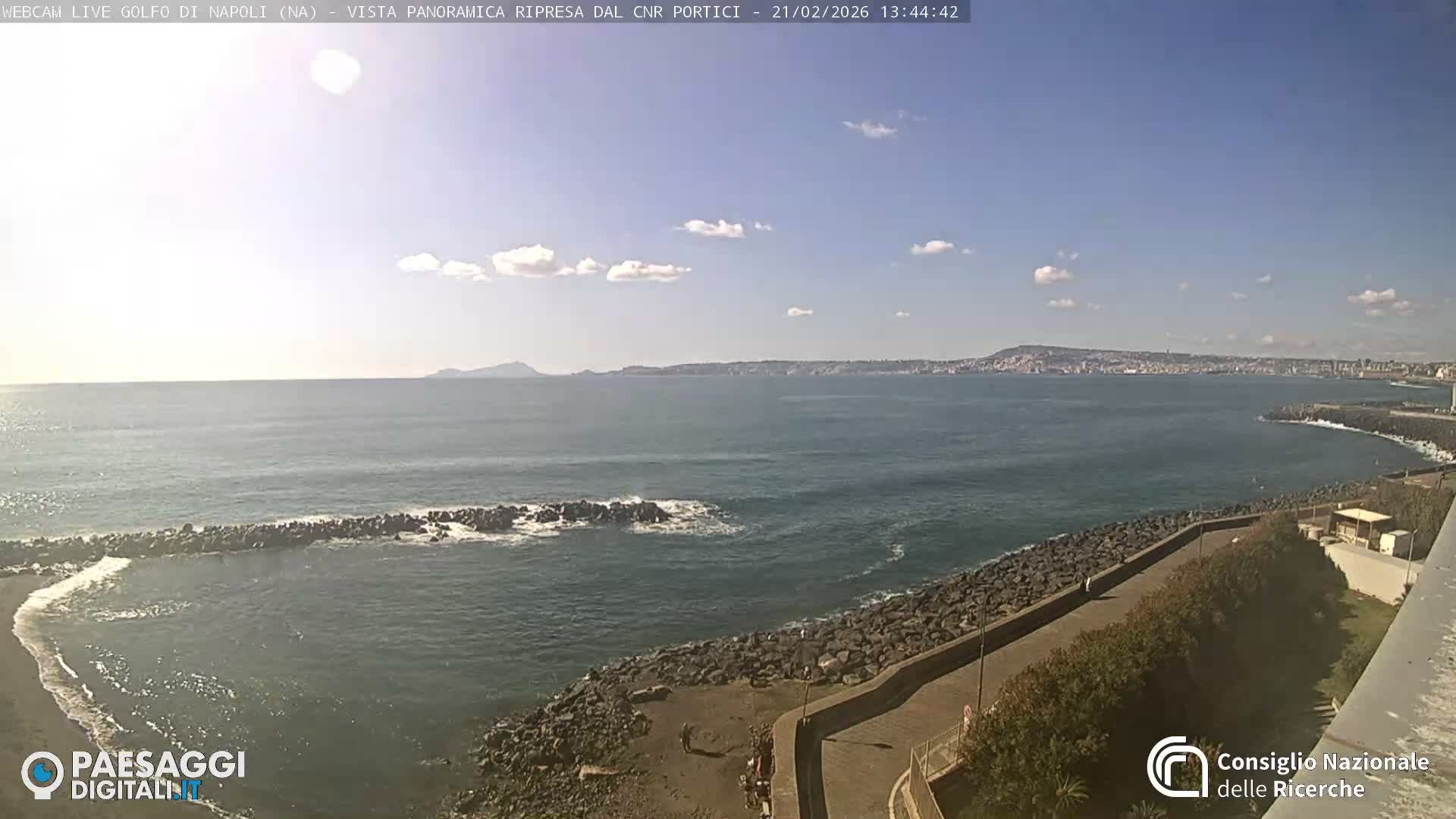 Napoli Gulf Live Cam  - Naples, Campania, Italy