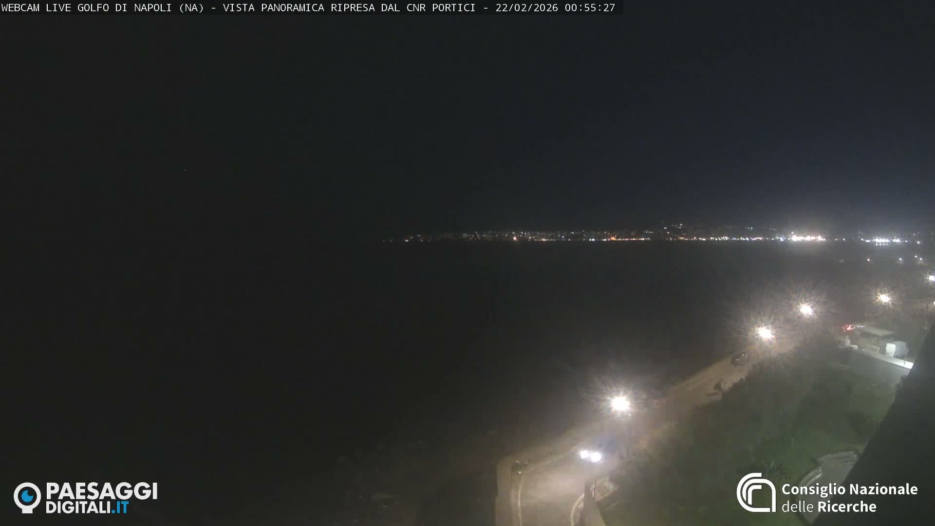 Napoli Gulf Live Cam  - Naples, Campania, Italy