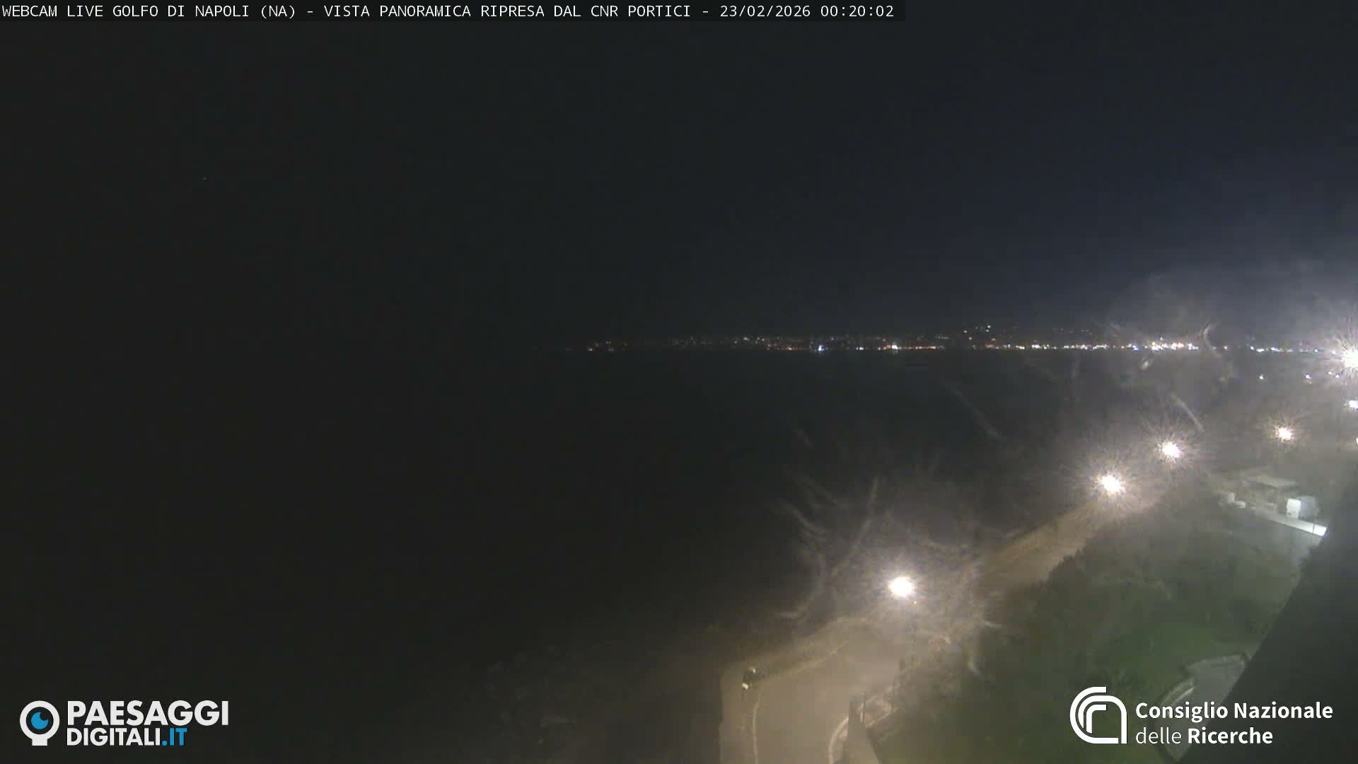 Napoli Gulf Live Cam  - Naples, Campania, Italy