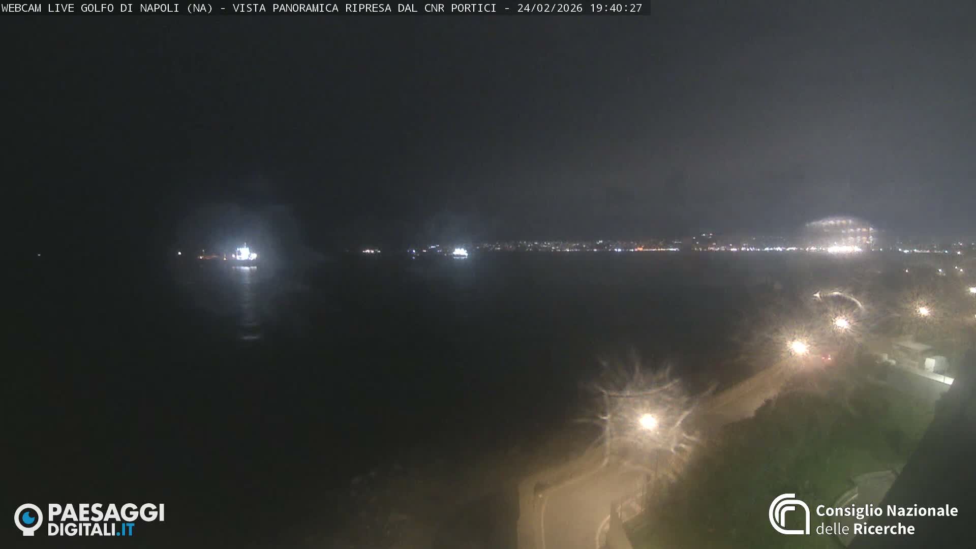 Napoli Gulf Live Cam  - Naples, Campania, Italy