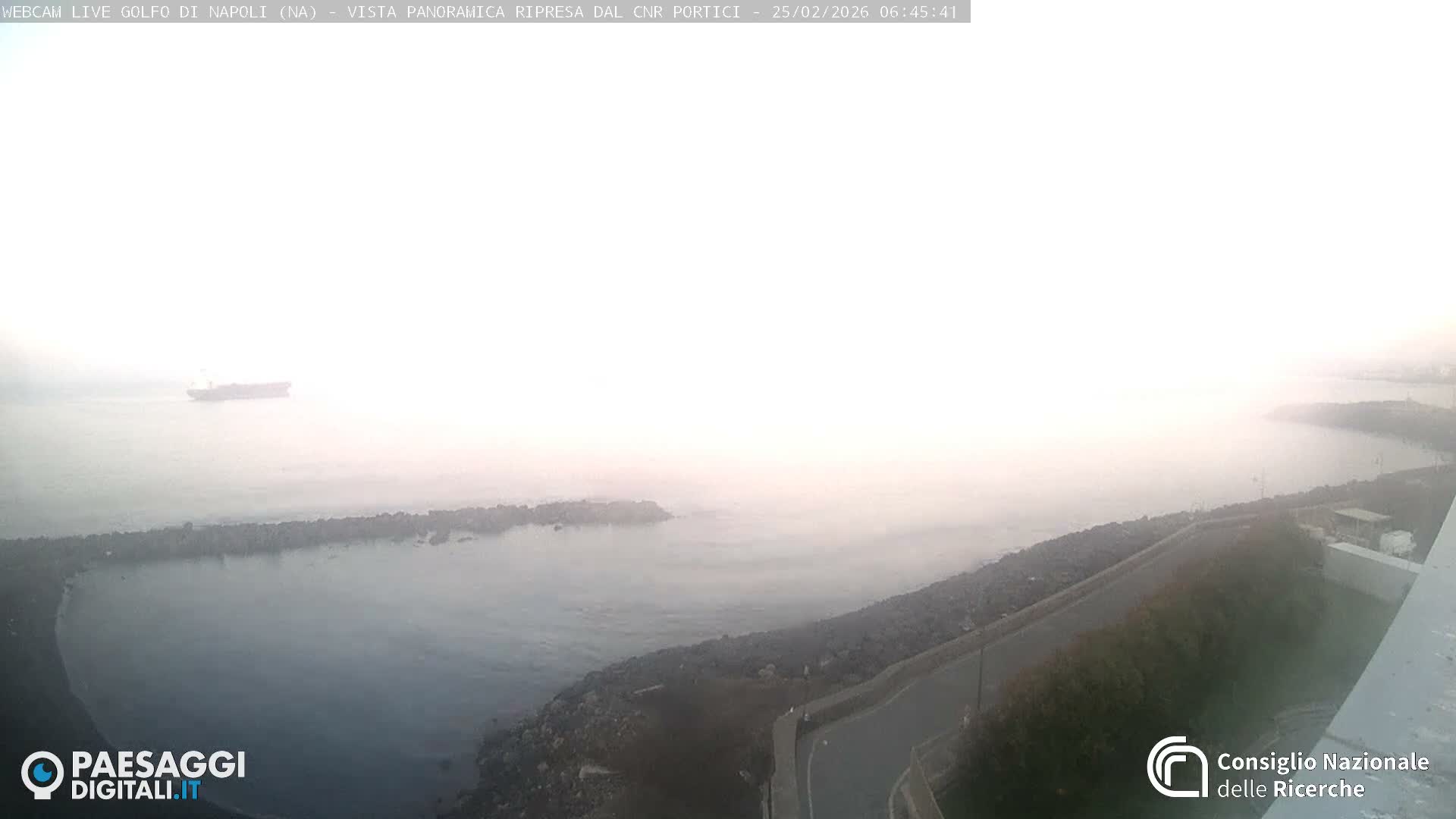Napoli Gulf Live Cam  - Naples, Campania, Italy