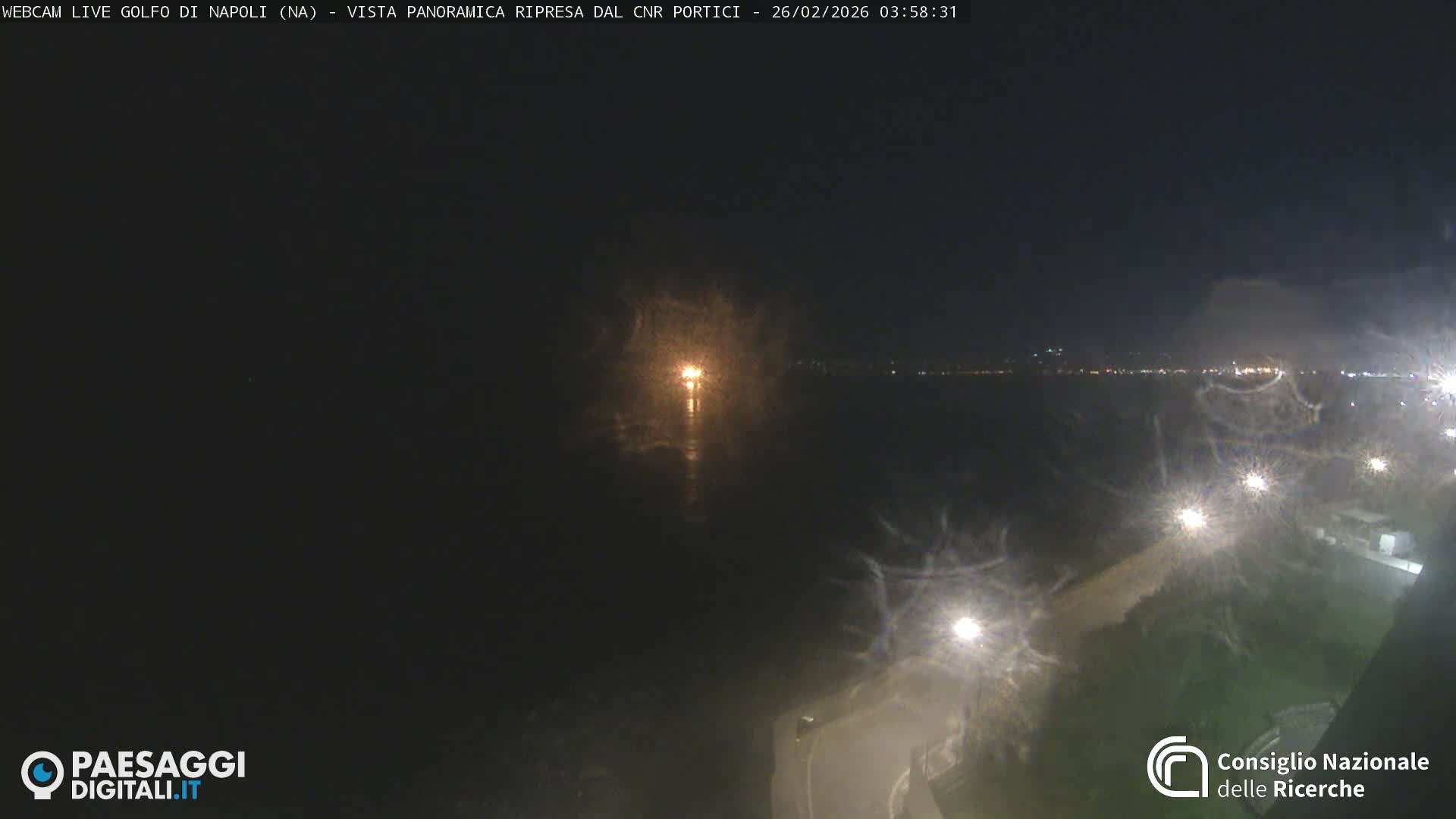 Napoli Gulf Live Cam  - Naples, Campania, Italy