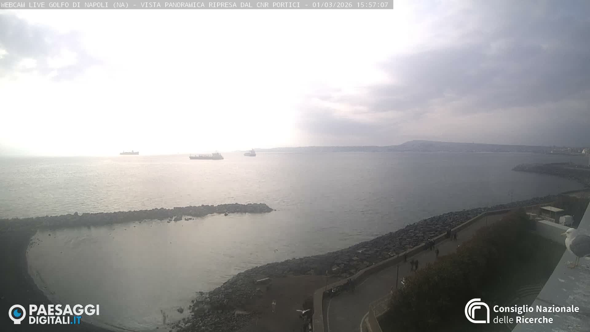 Napoli Gulf Live Cam  - Naples, Campania, Italy