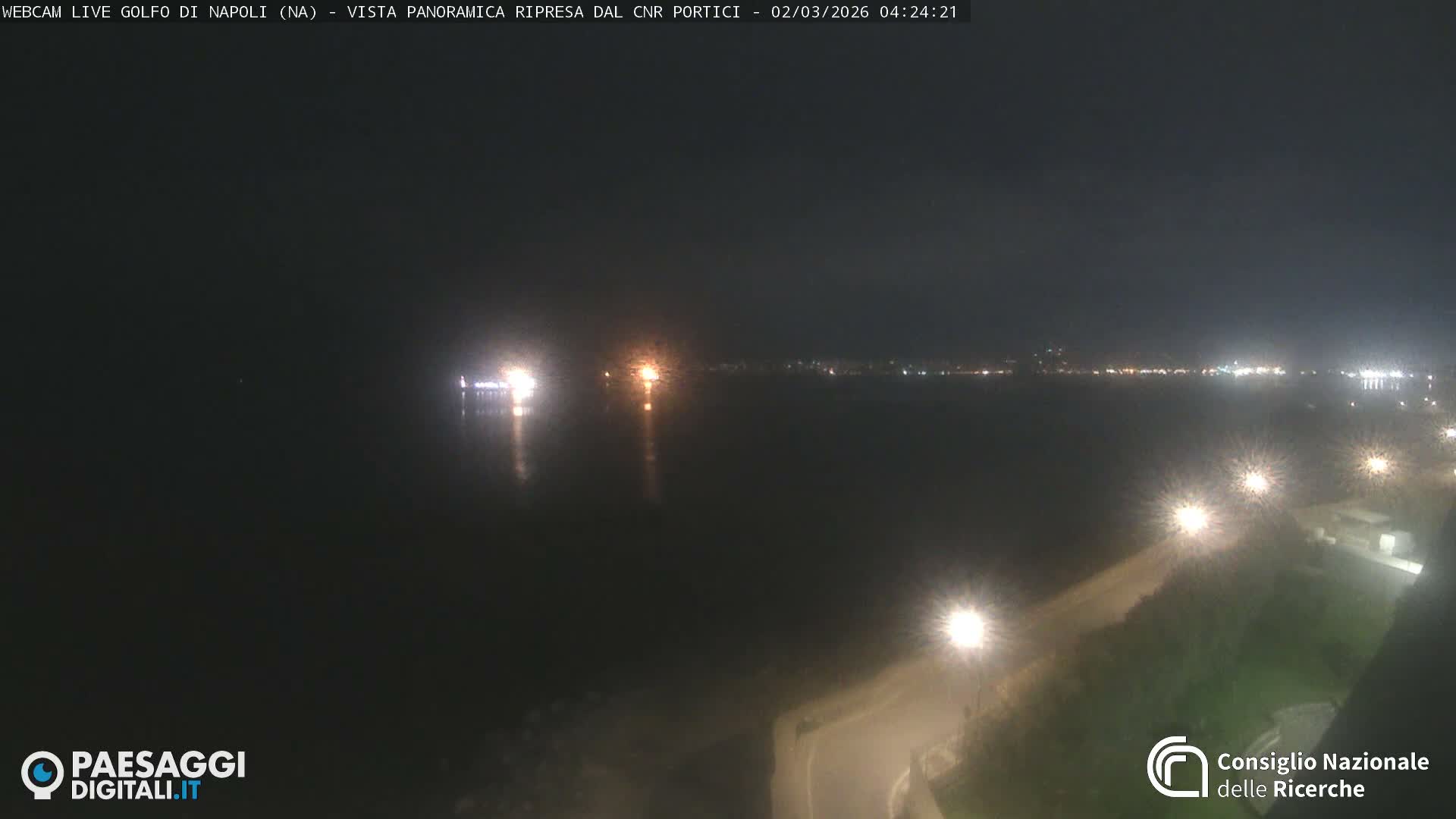 Napoli Gulf Live Cam  - Naples, Campania, Italy