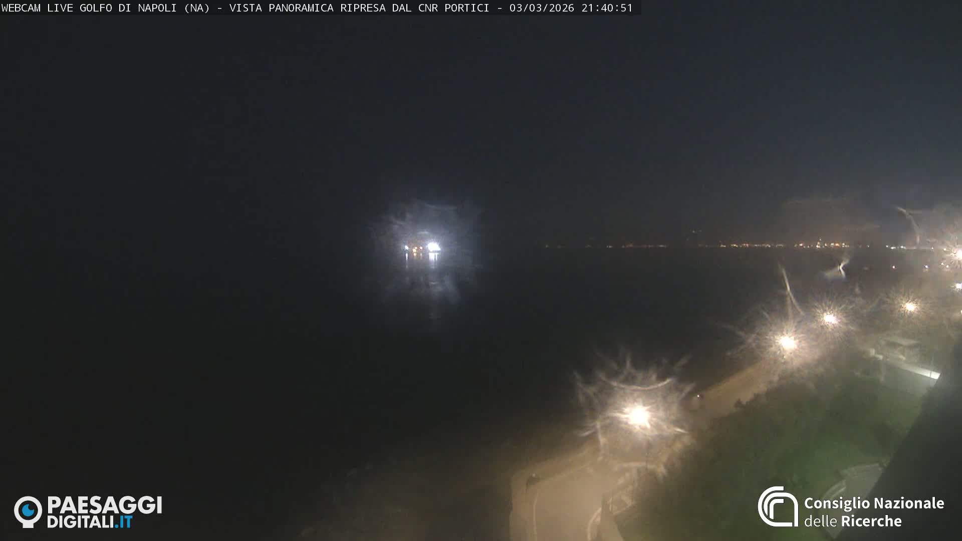 Napoli Gulf Live Cam  - Naples, Campania, Italy