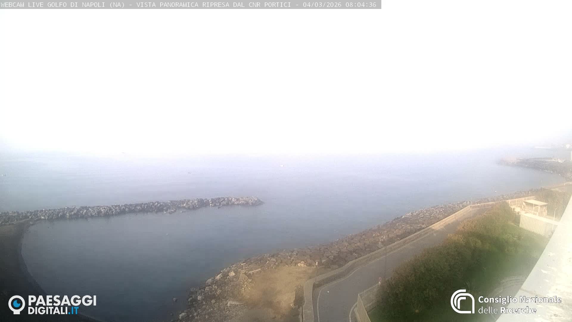 Napoli Gulf Live Cam  - Naples, Campania, Italy