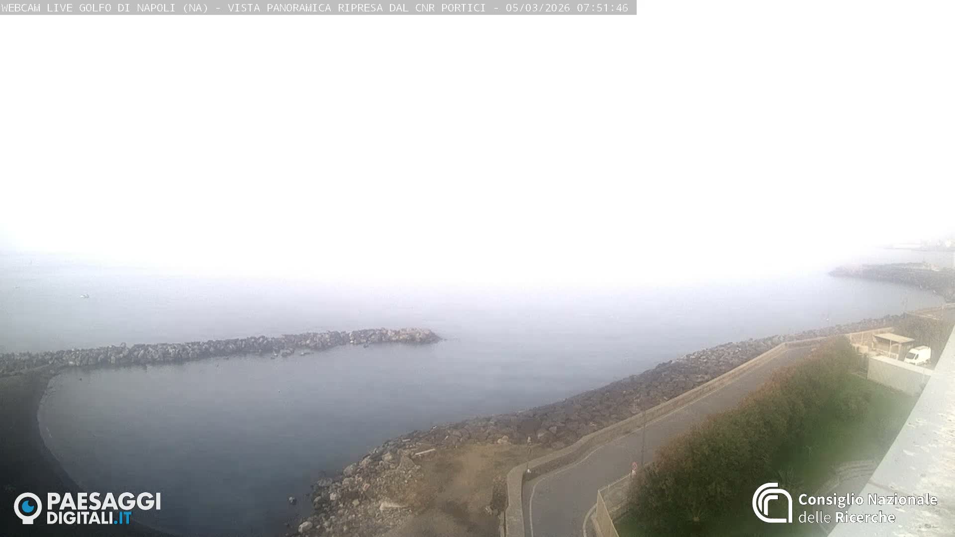Napoli Gulf Live Cam  - Naples, Campania, Italy