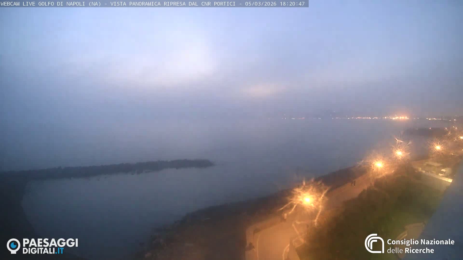 Napoli Gulf Live Cam  - Naples, Campania, Italy