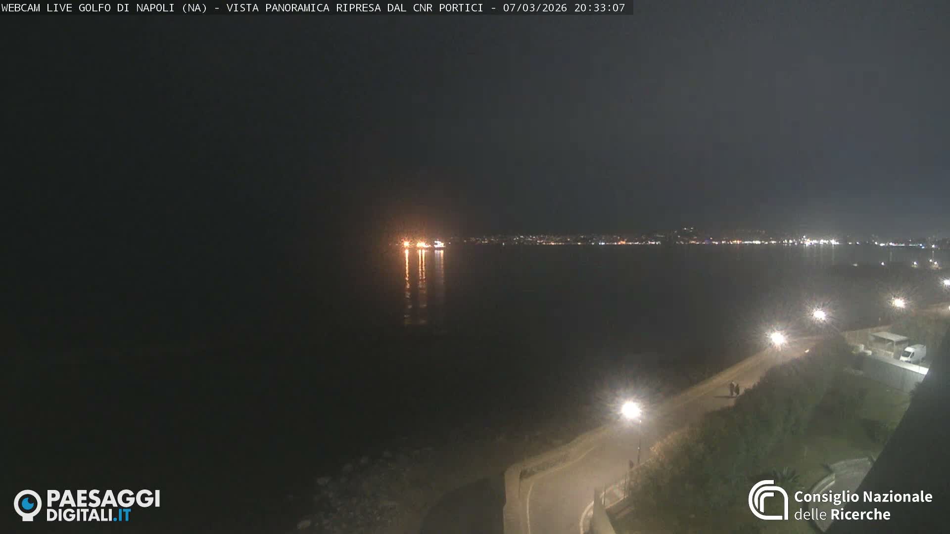 Napoli Gulf Live Cam  - Naples, Campania, Italy