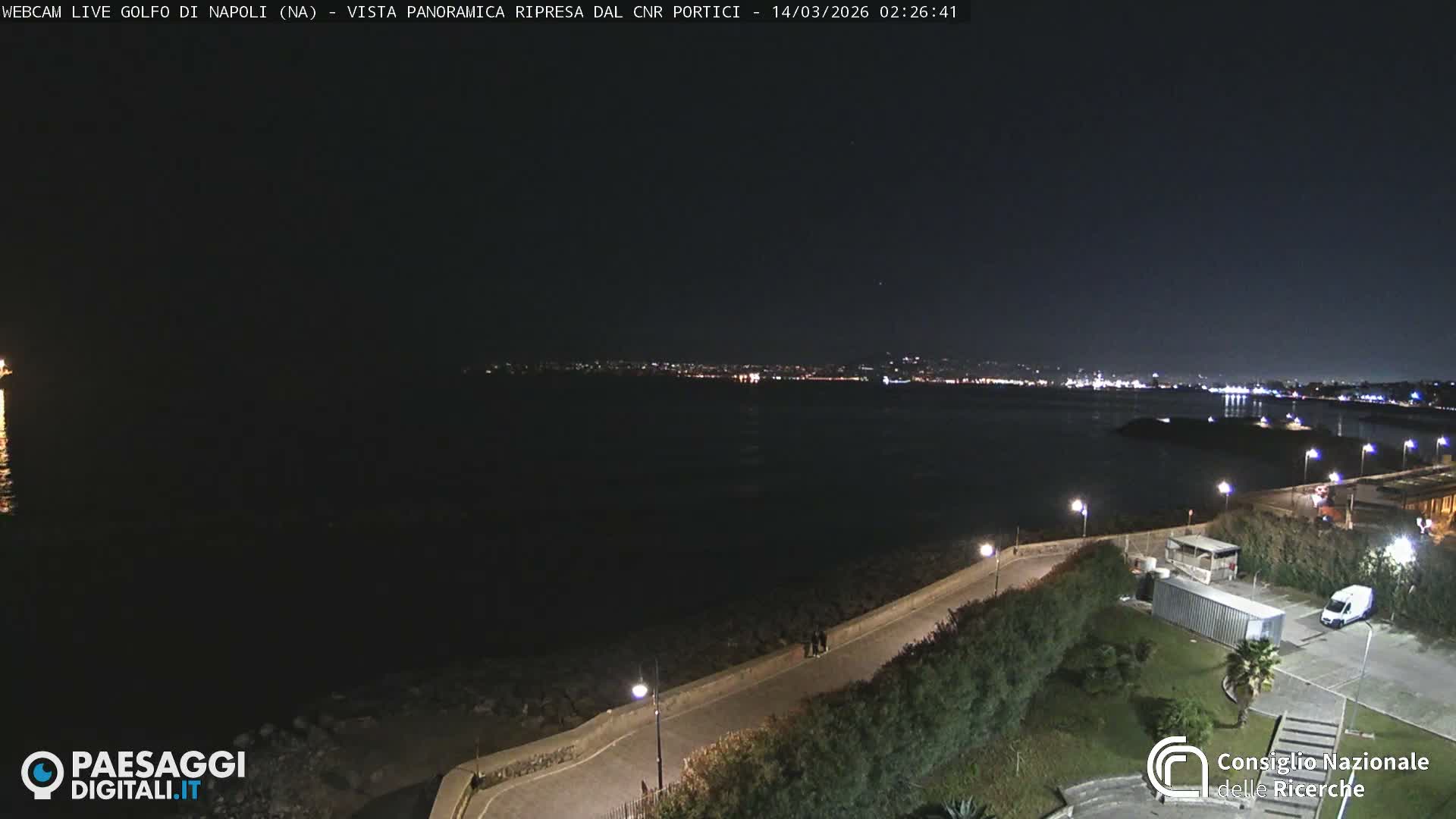 Napoli Gulf Live Cam  - Naples, Campania, Italy