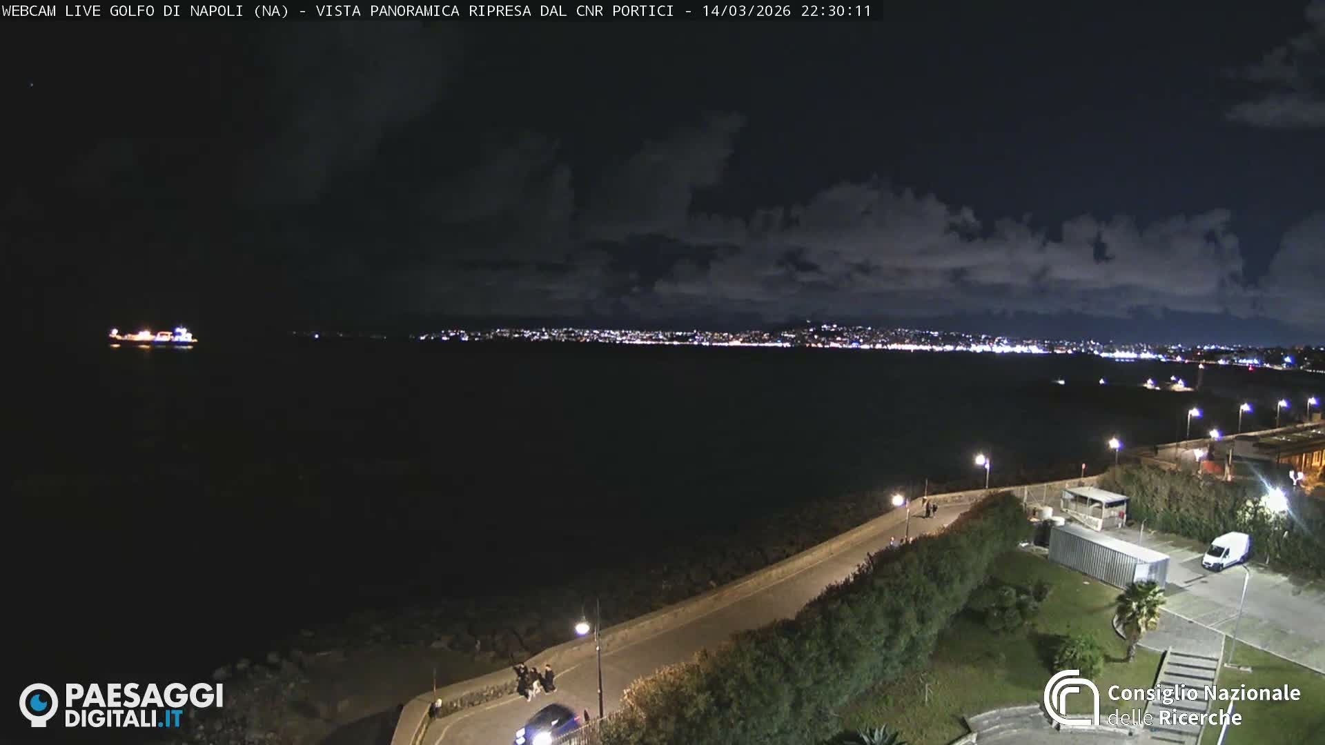 Napoli Gulf Live Cam  - Naples, Campania, Italy