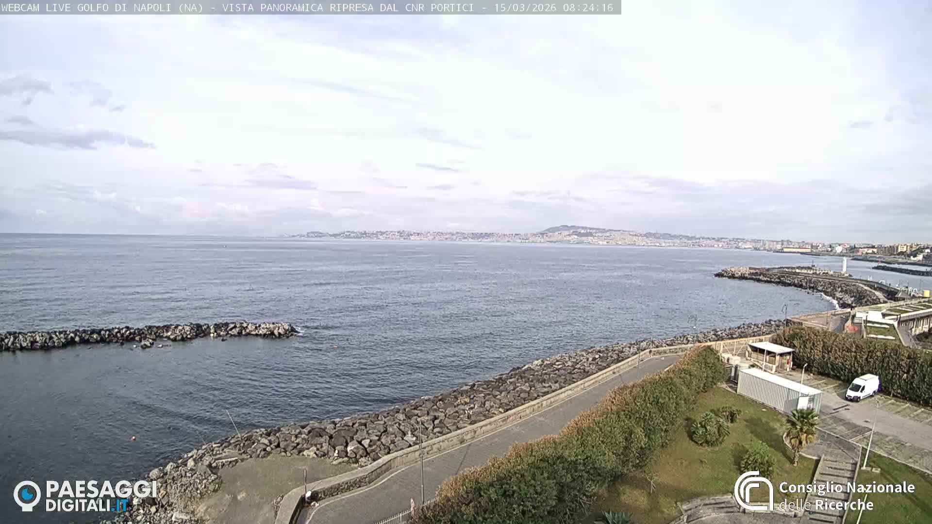 Napoli Gulf Live Cam  - Naples, Campania, Italy