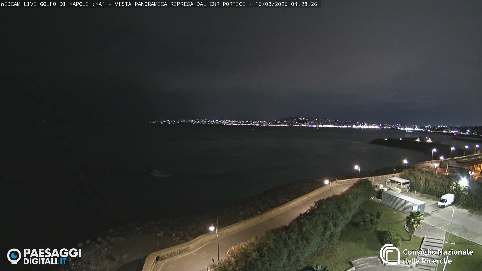 Napoli Gulf Live Cam  - Naples, Campania, Italy