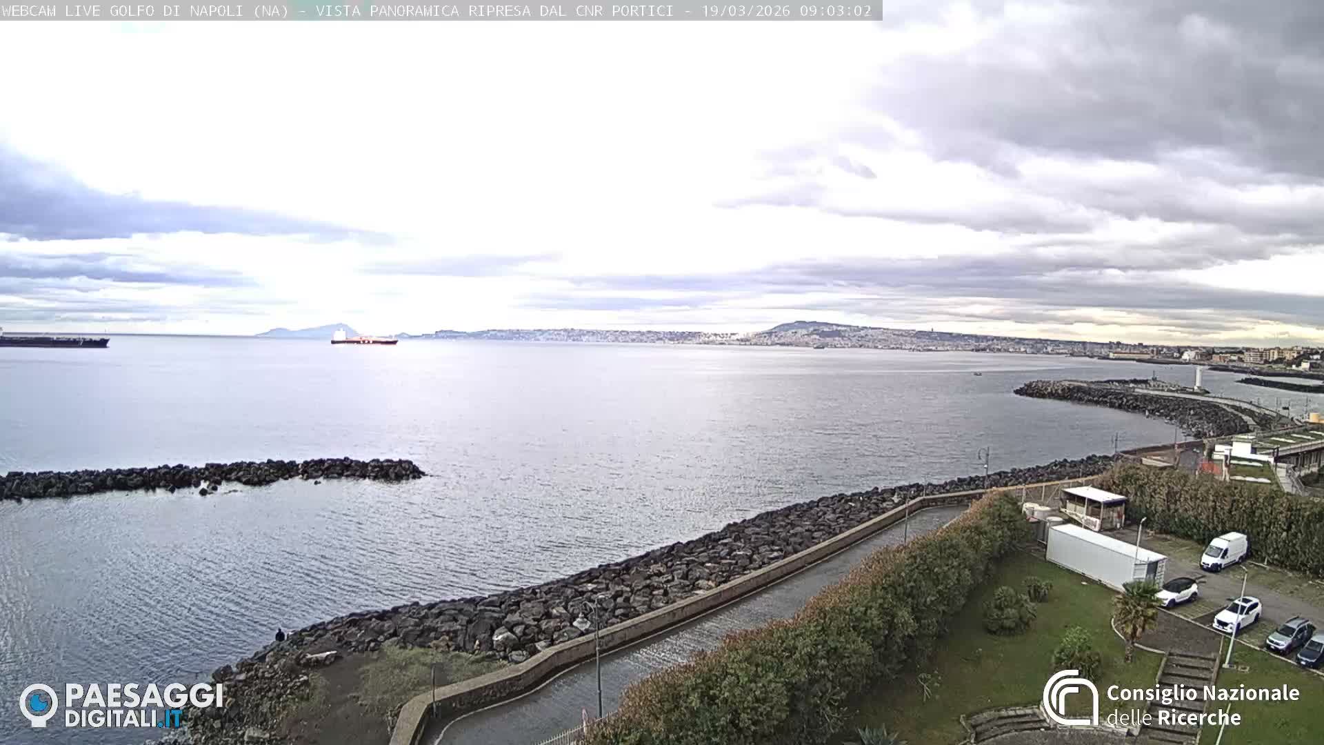 Napoli Gulf Live Cam  - Naples, Campania, Italy