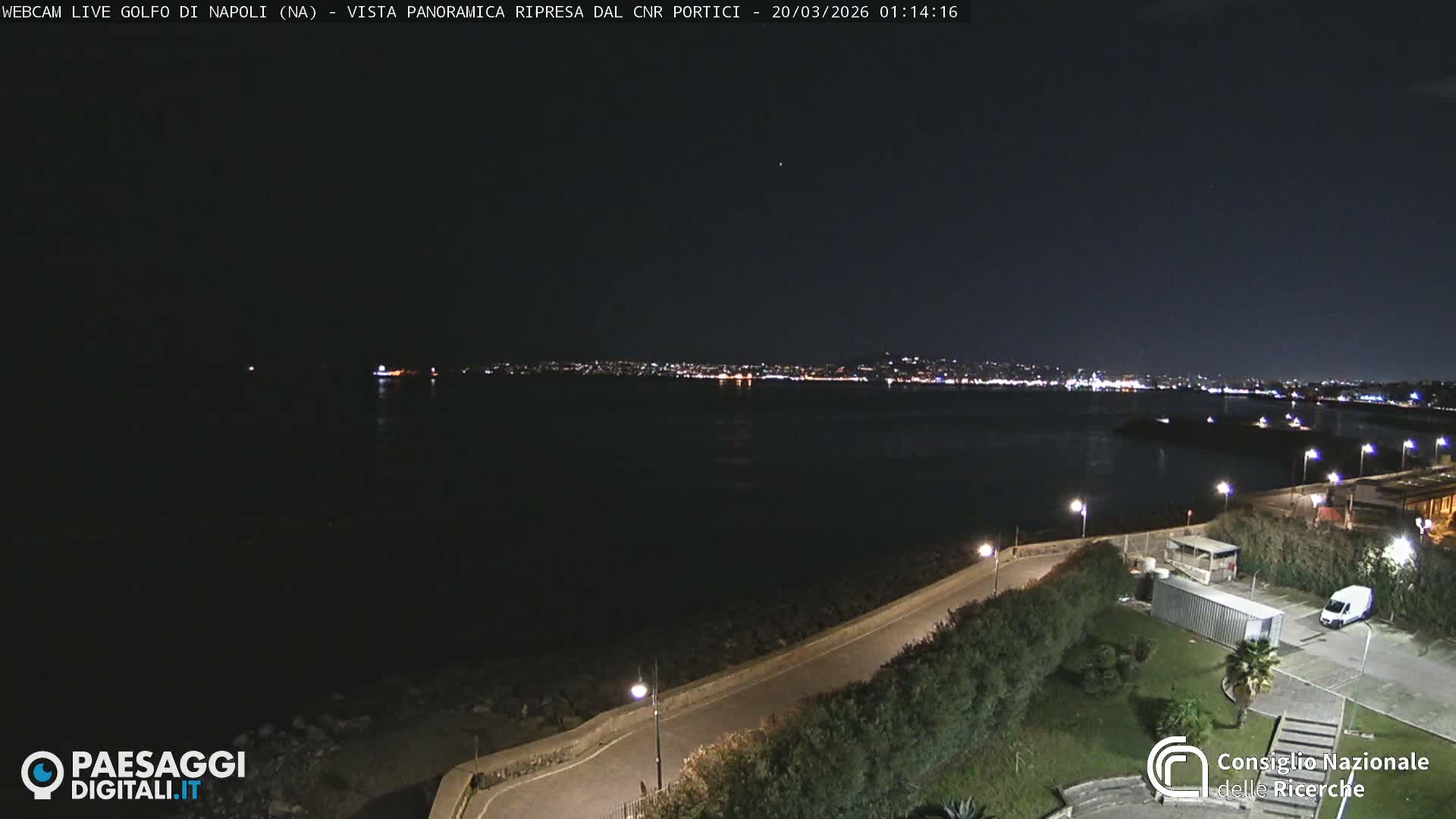 Napoli Gulf Live Cam  - Naples, Campania, Italy