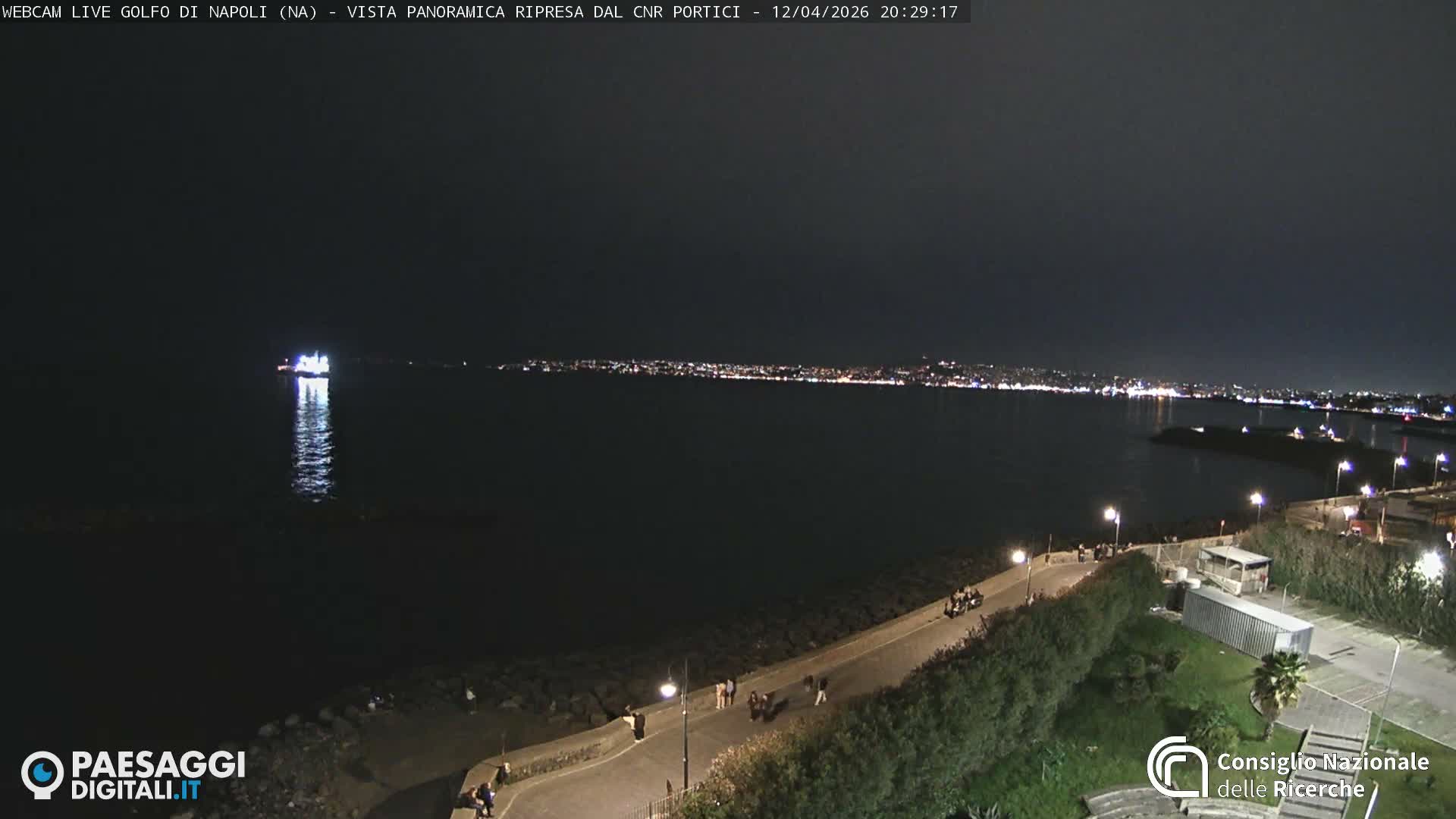 Napoli Gulf Live Cam  - Naples, Campania, Italy