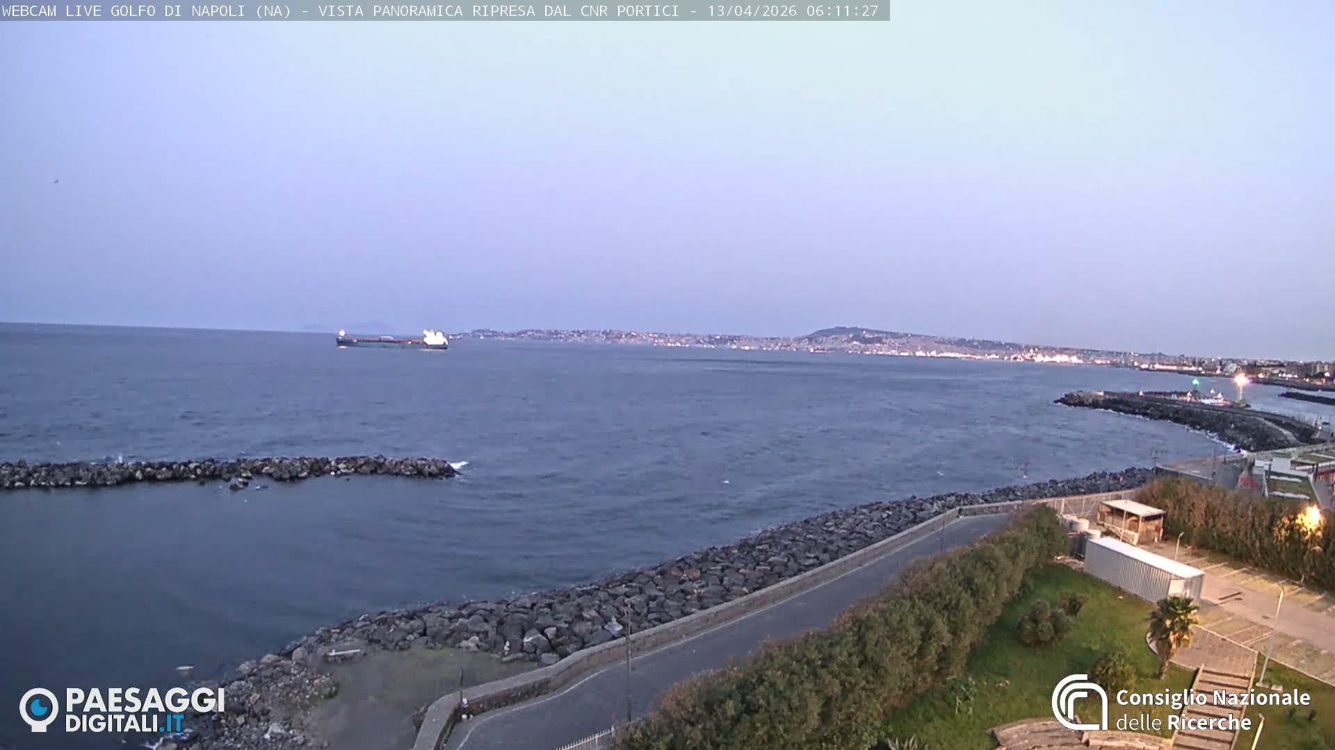 Napoli Gulf Live Cam  - Naples, Campania, Italy