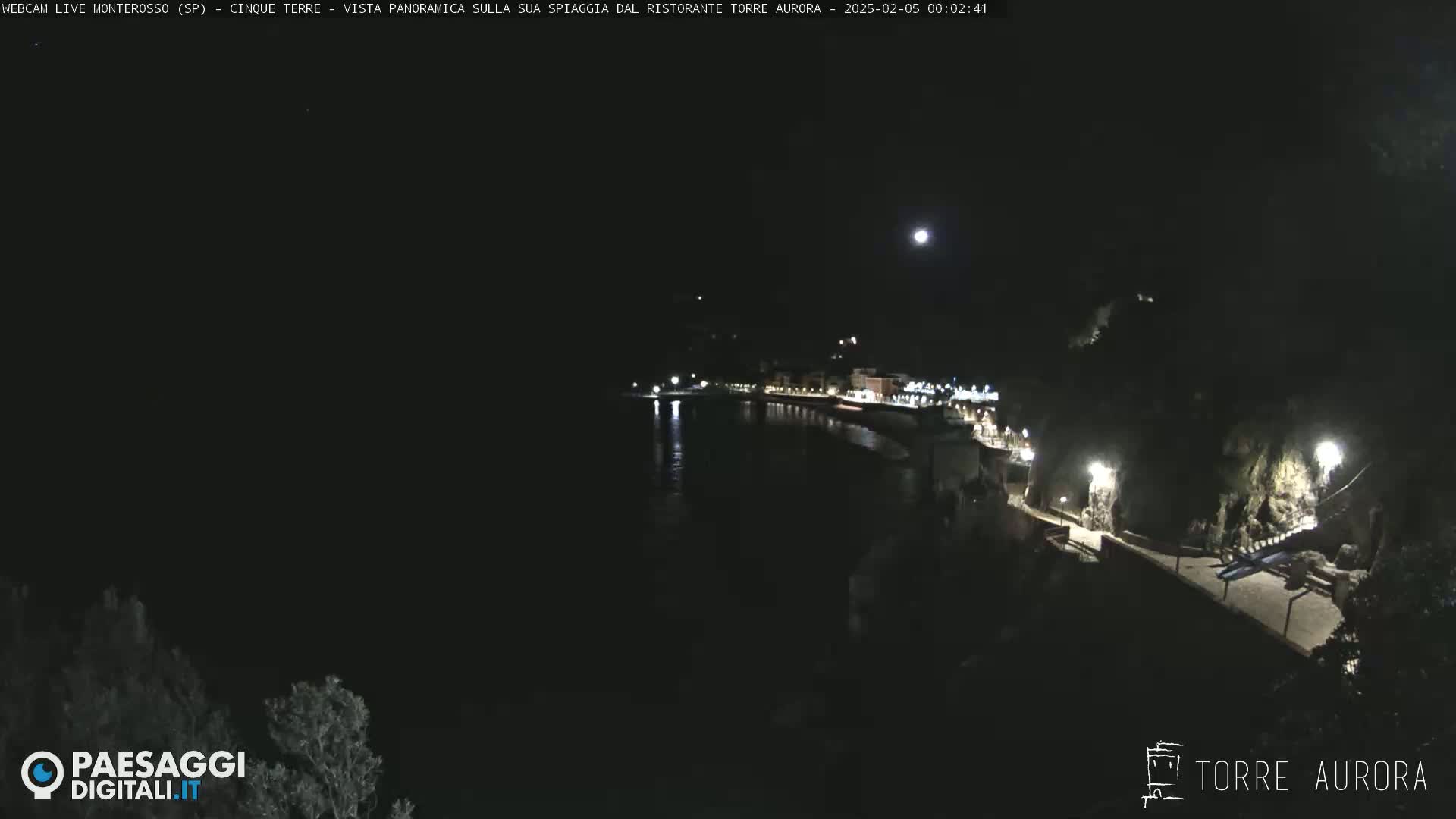 Cinque Terre Natural Park Monterosso Live Cam - La Spezia, Liguria, Italy