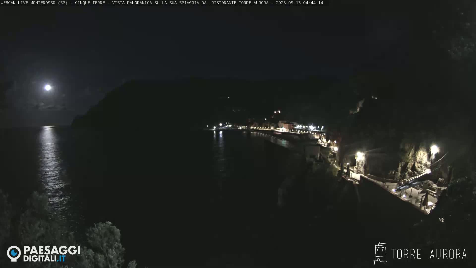  Cinque Terre Natural Park Monterosso Live Cam - La Spezia, Liguria, Italy