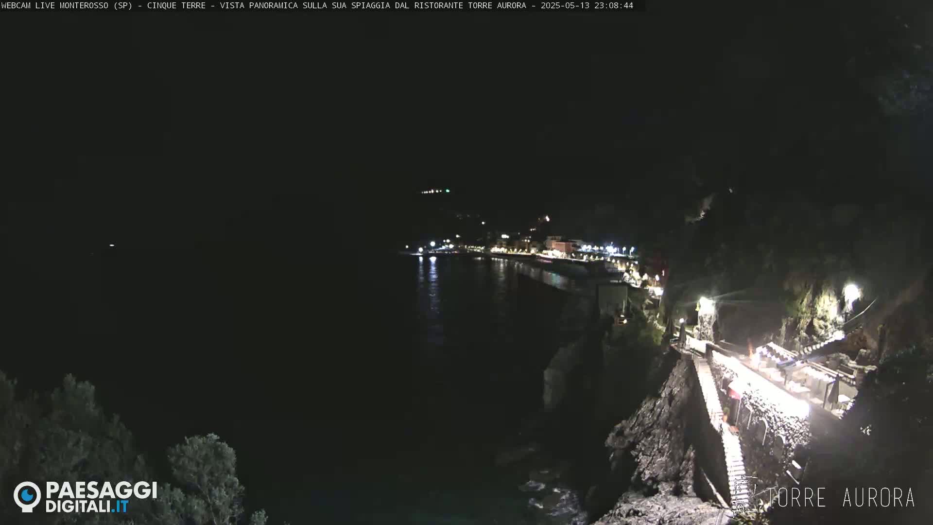  Cinque Terre Natural Park Monterosso Live Cam - La Spezia, Liguria, Italy