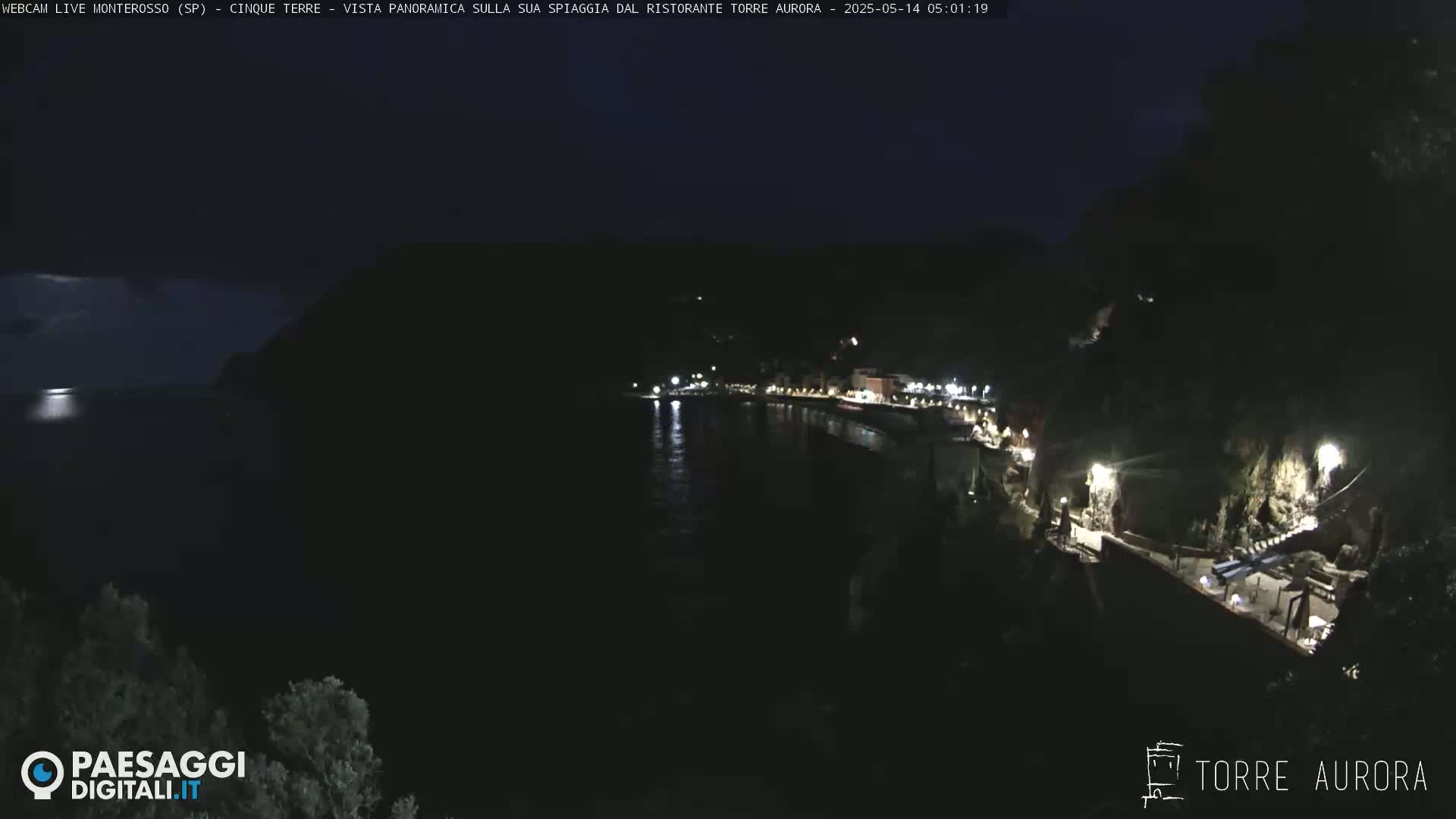  Cinque Terre Natural Park Monterosso Live Cam - La Spezia, Liguria, Italy